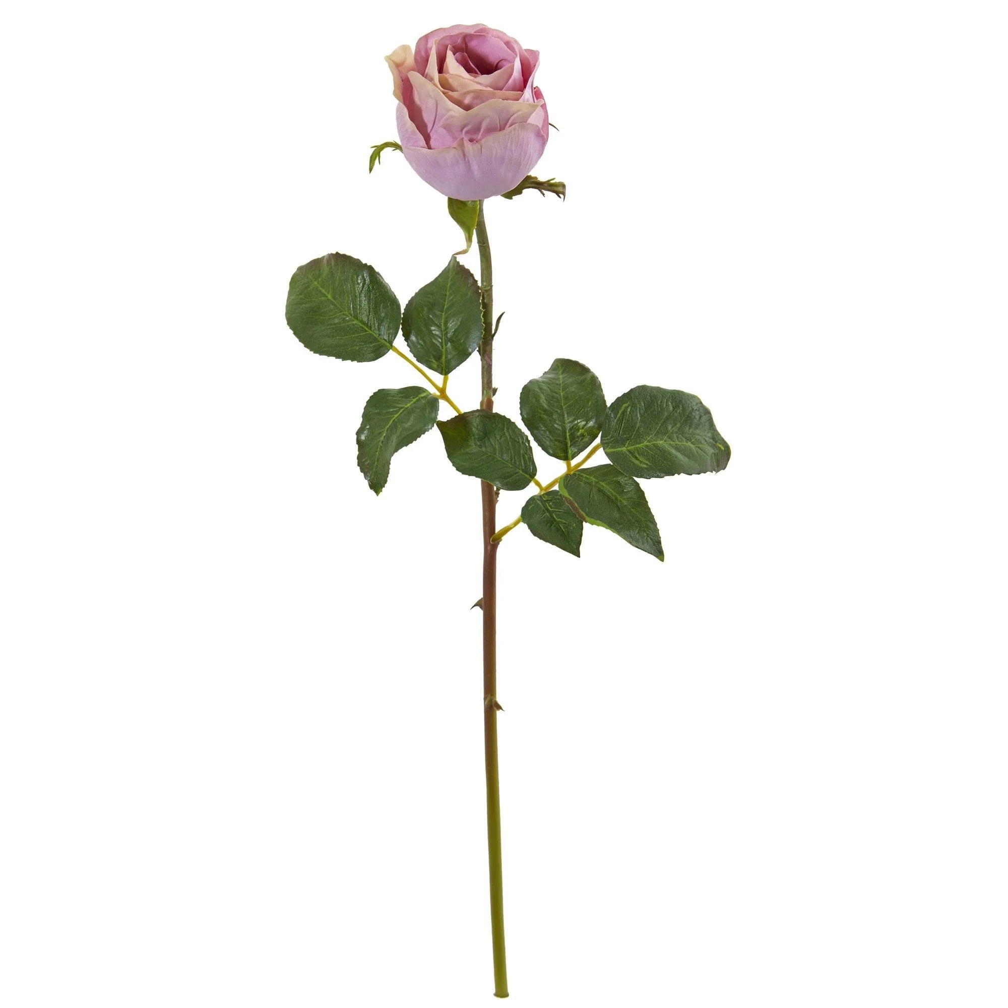 21” Rose Bud Artificial Flower (Set of 6) - Image 5