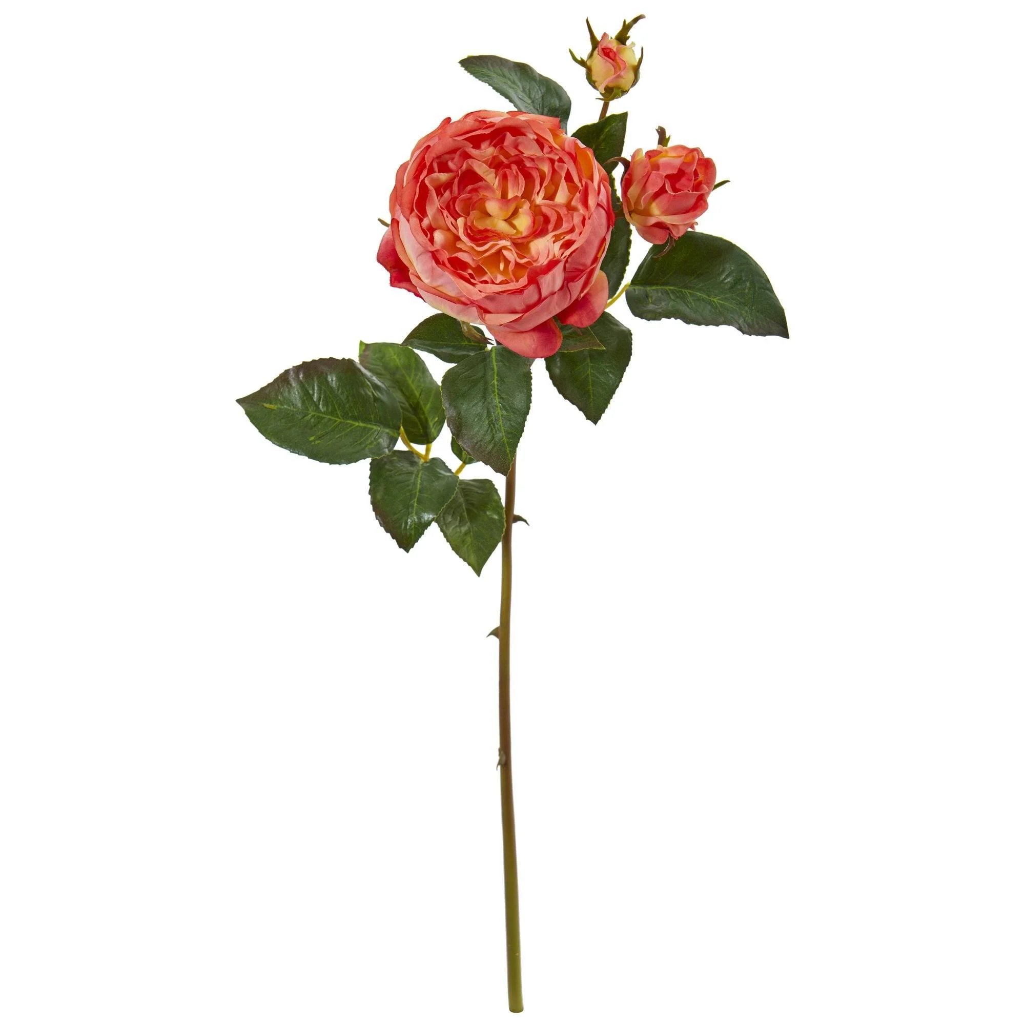 22” Rose Artificial Flower (Set of 6) - Image 8