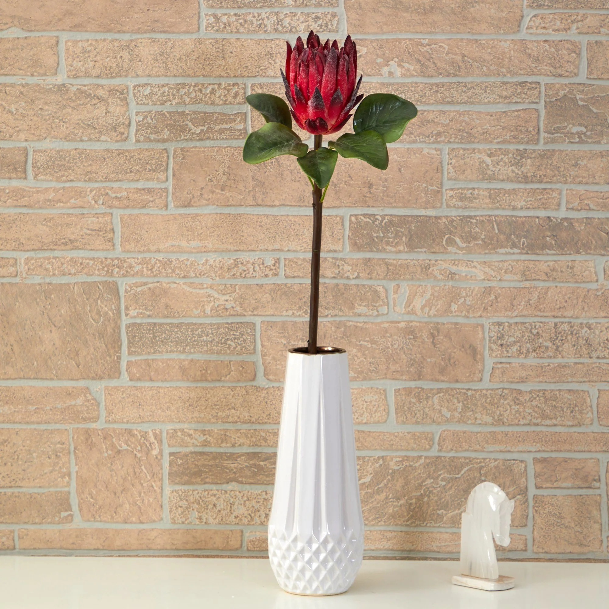 23” King Protea Artificial Flower (Set of 4)