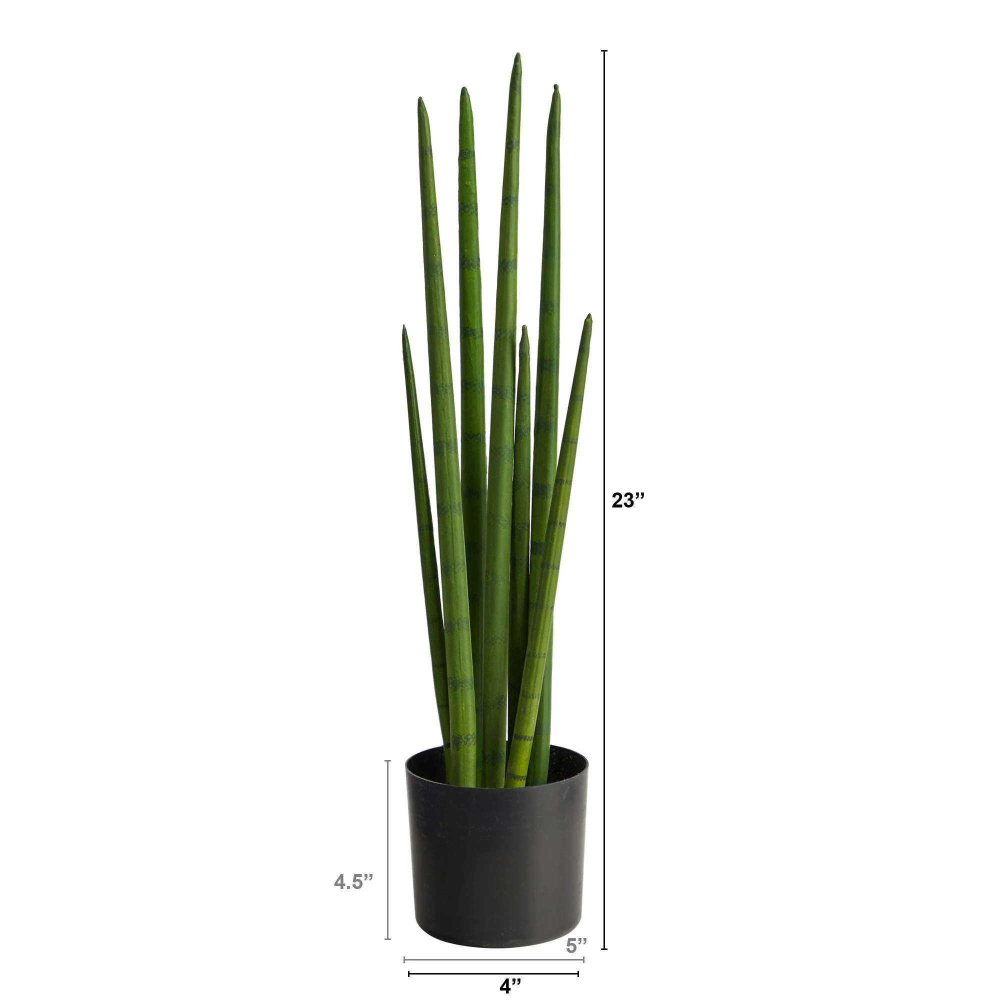 23” Sansevieria Snake Artificial Plant - Image 2