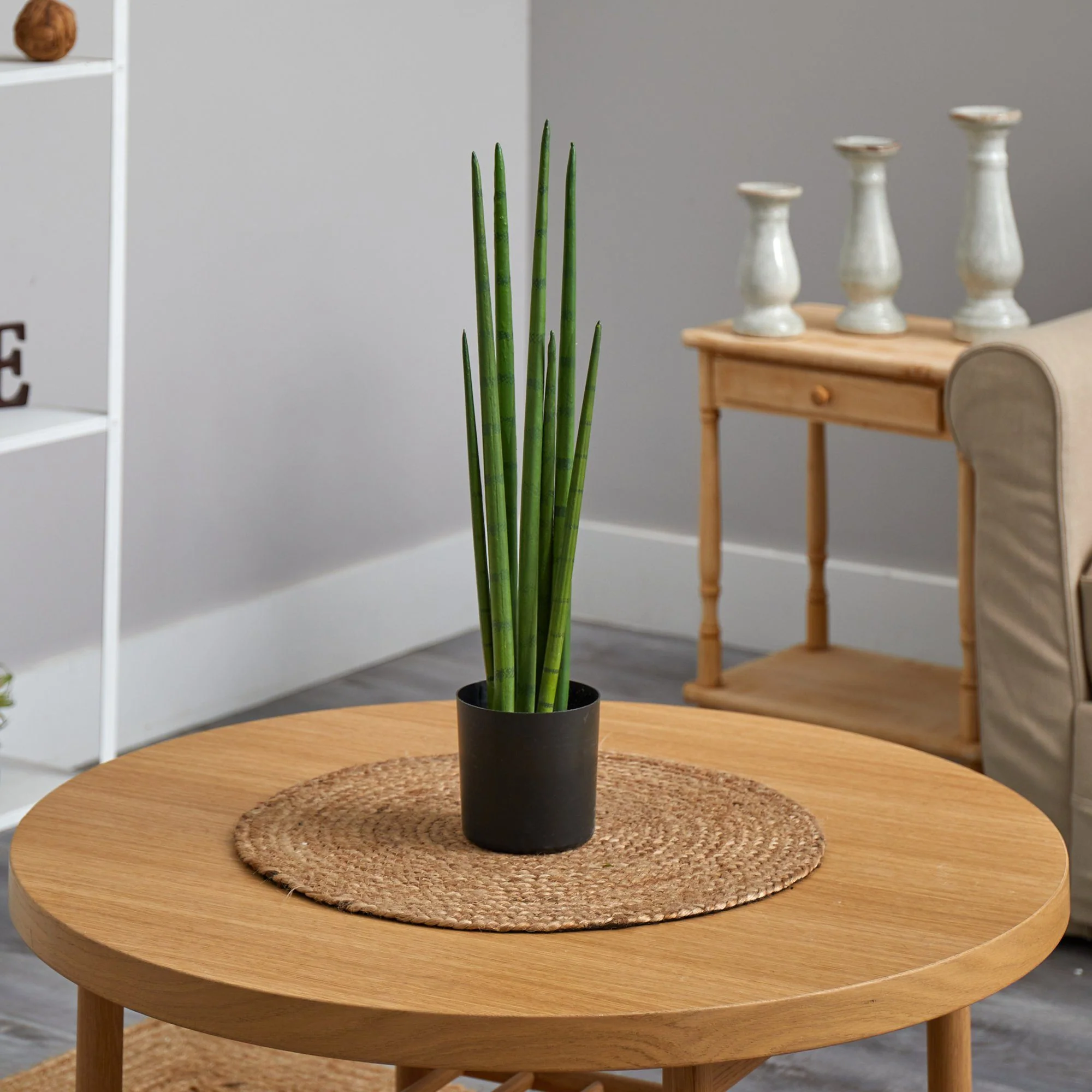 23” Sansevieria Snake Artificial Plant - Image 3