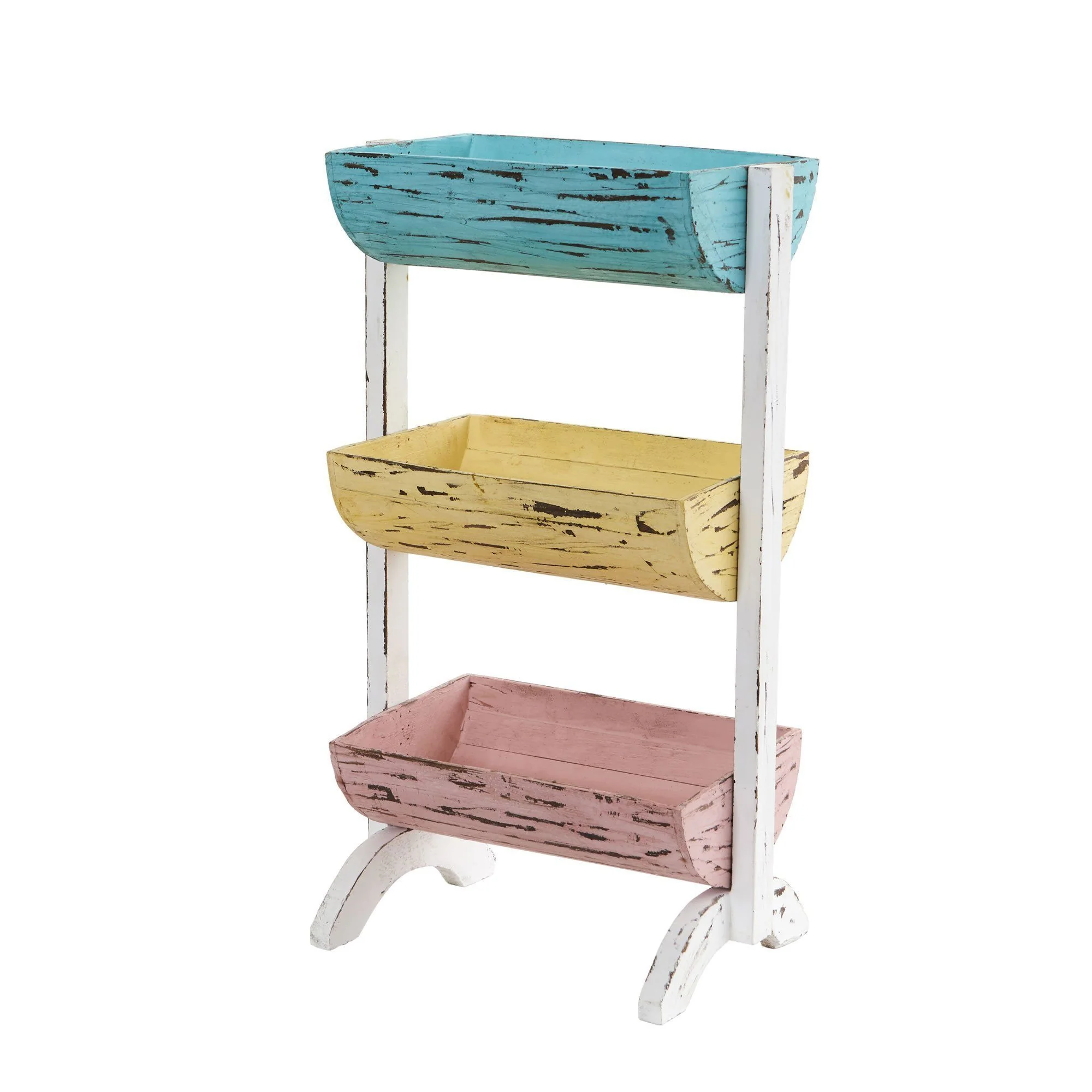 23” Three Shelf Farmhouse Multipurpose Stand/Planter - Image 2