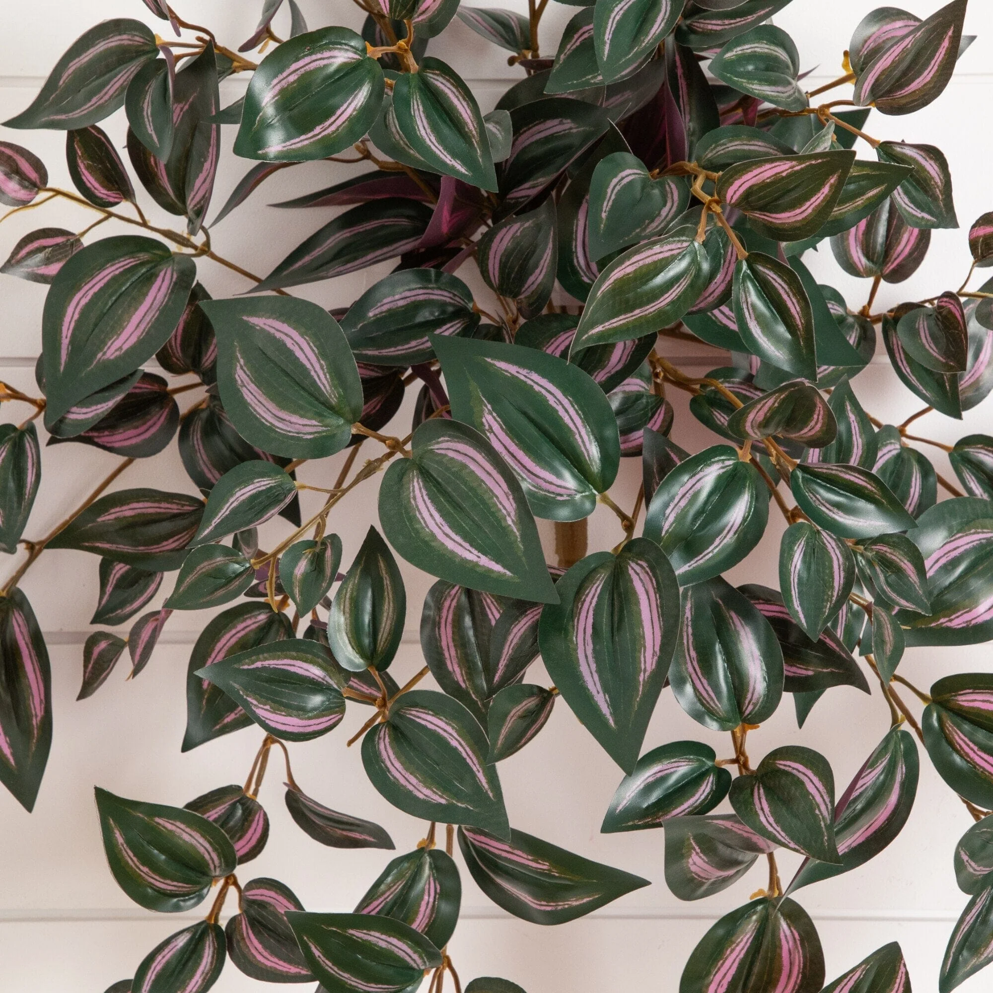24" UV Resistant Artificial Wandering Jew Hanging Plant (Indoor/Outdoor)- Set of 3 - Image 4