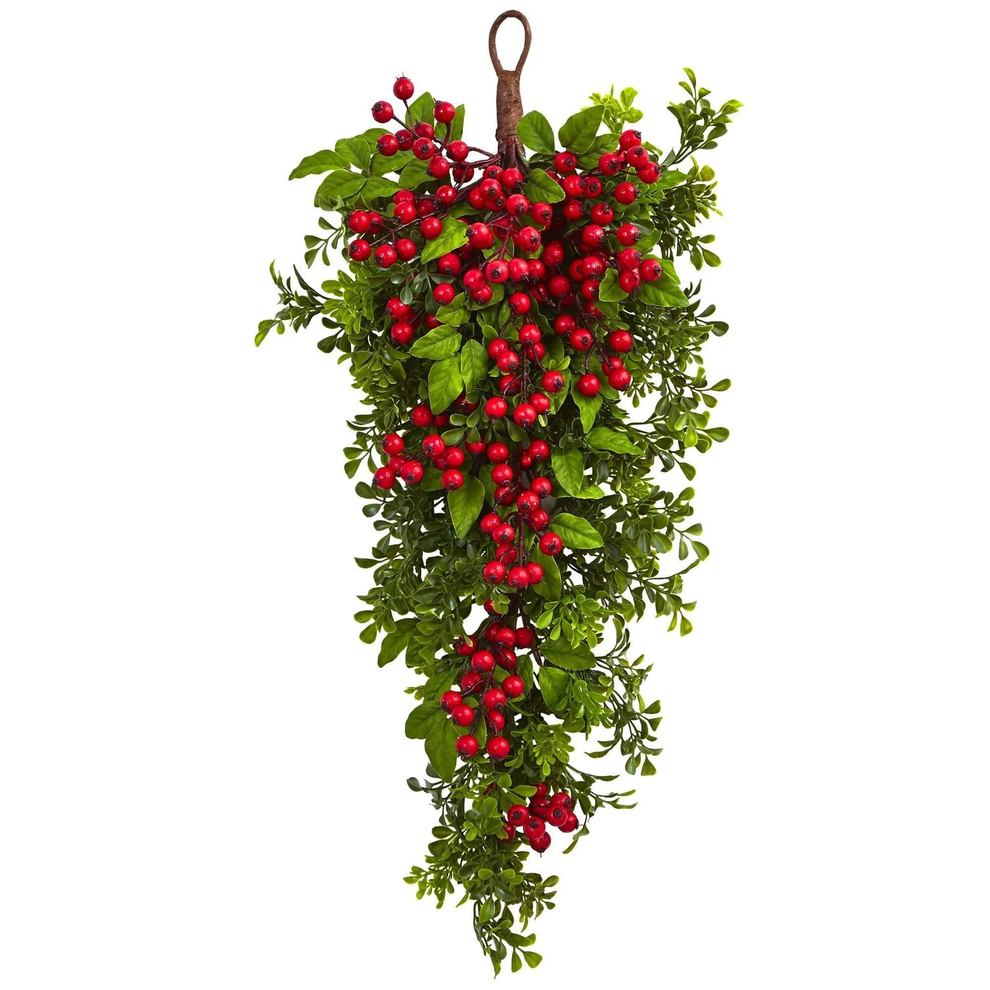 26” Berry Boxwood Teardrop - Image 3