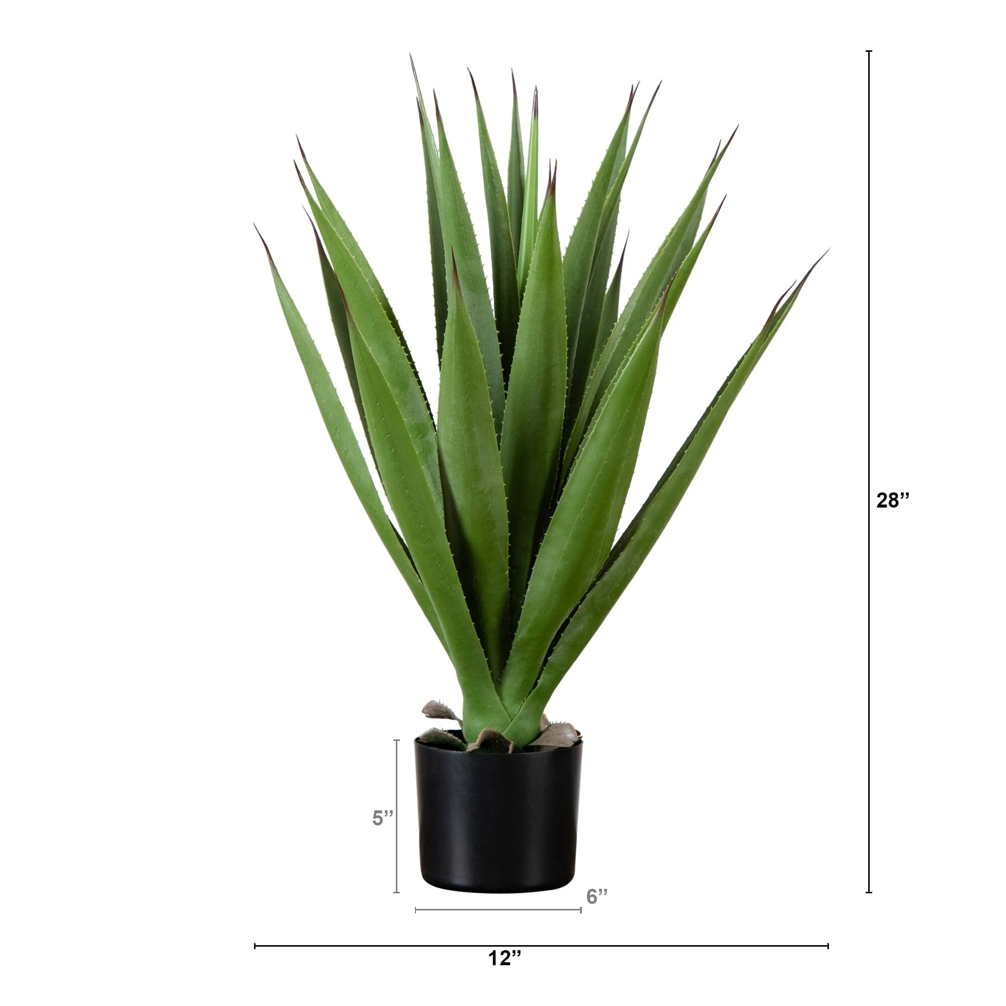 28” Artificial Agave Plant - Image 5