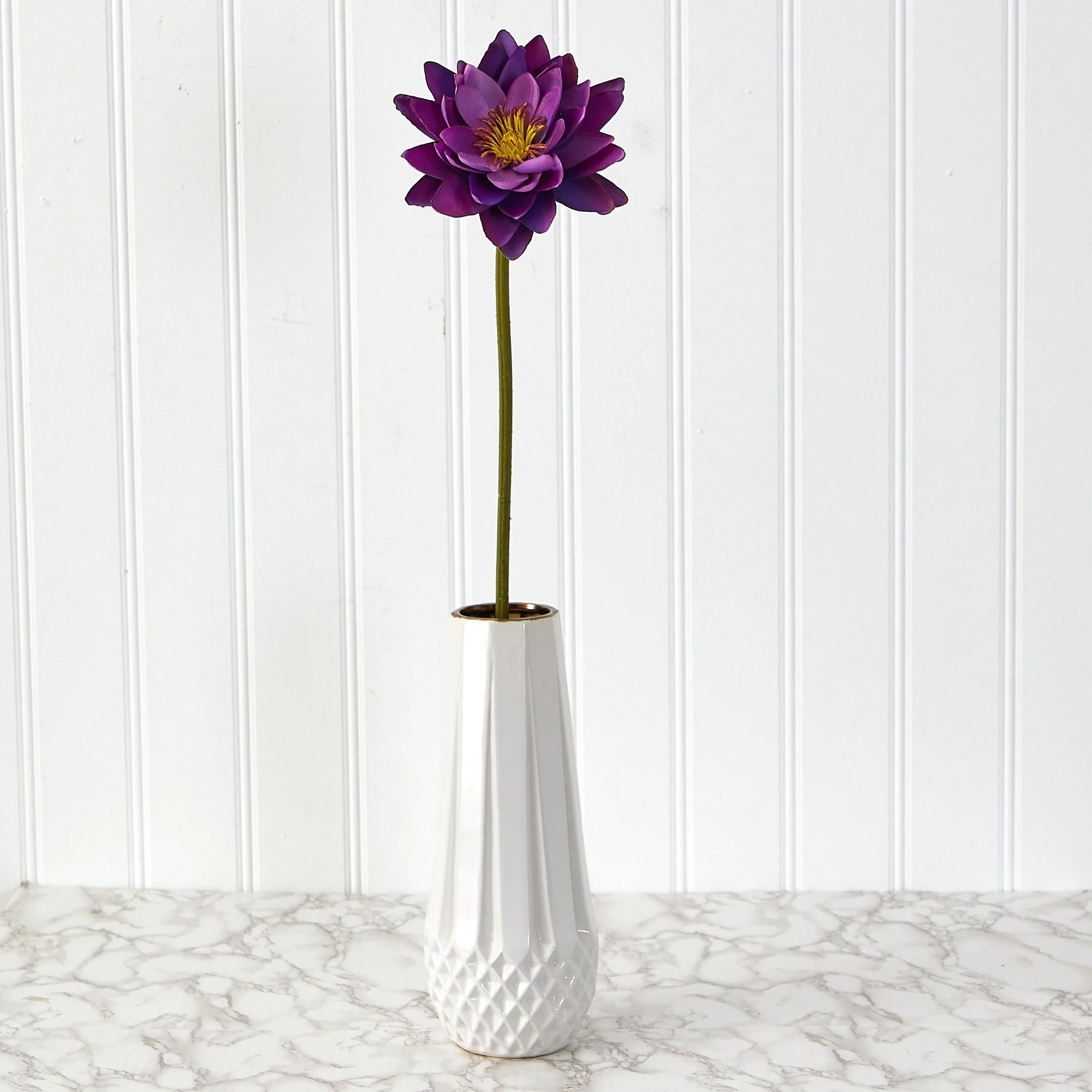 28” Lotus Artificial Flower (Set of 4) - Image 2