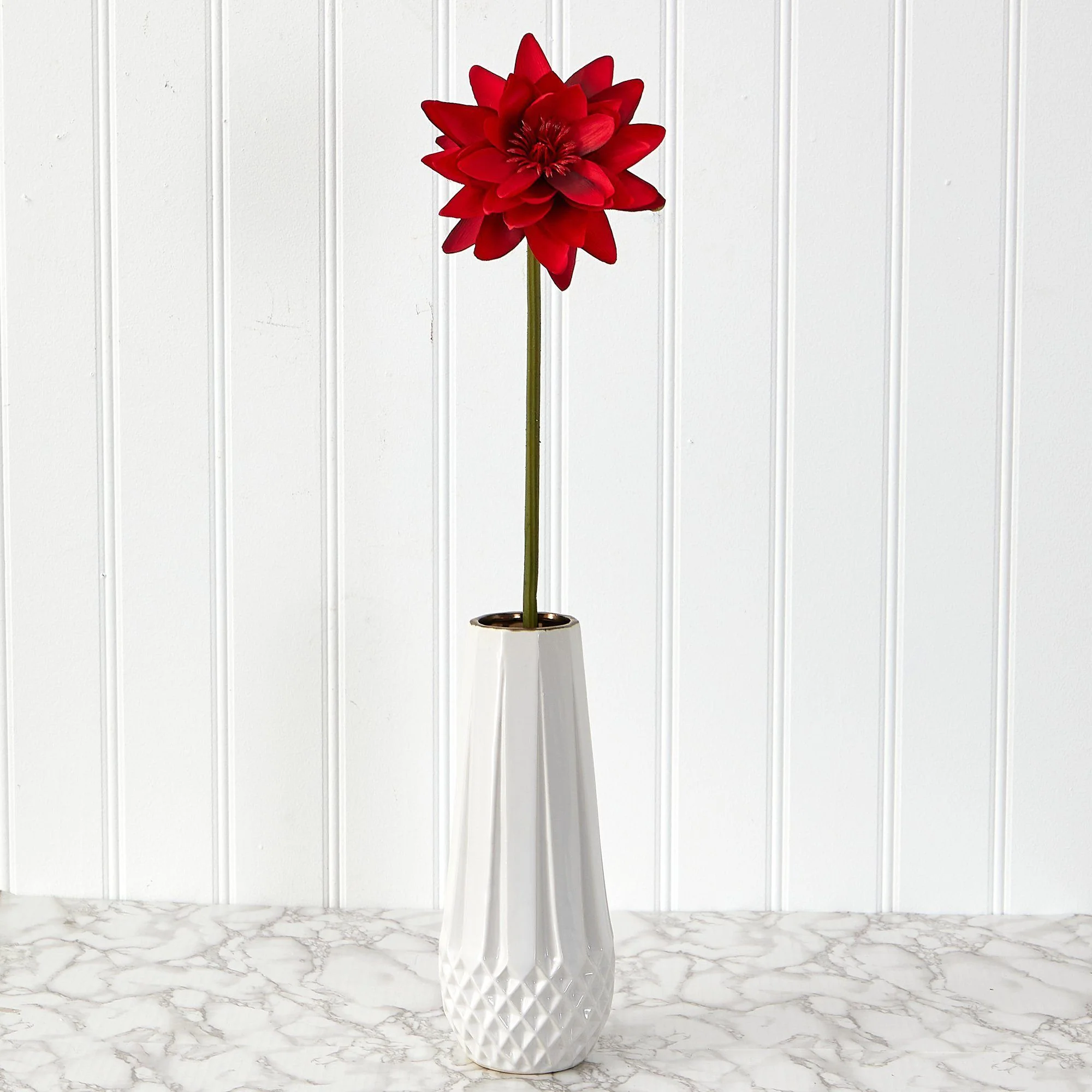 28” Lotus Artificial Flower (Set of 4) - Image 3