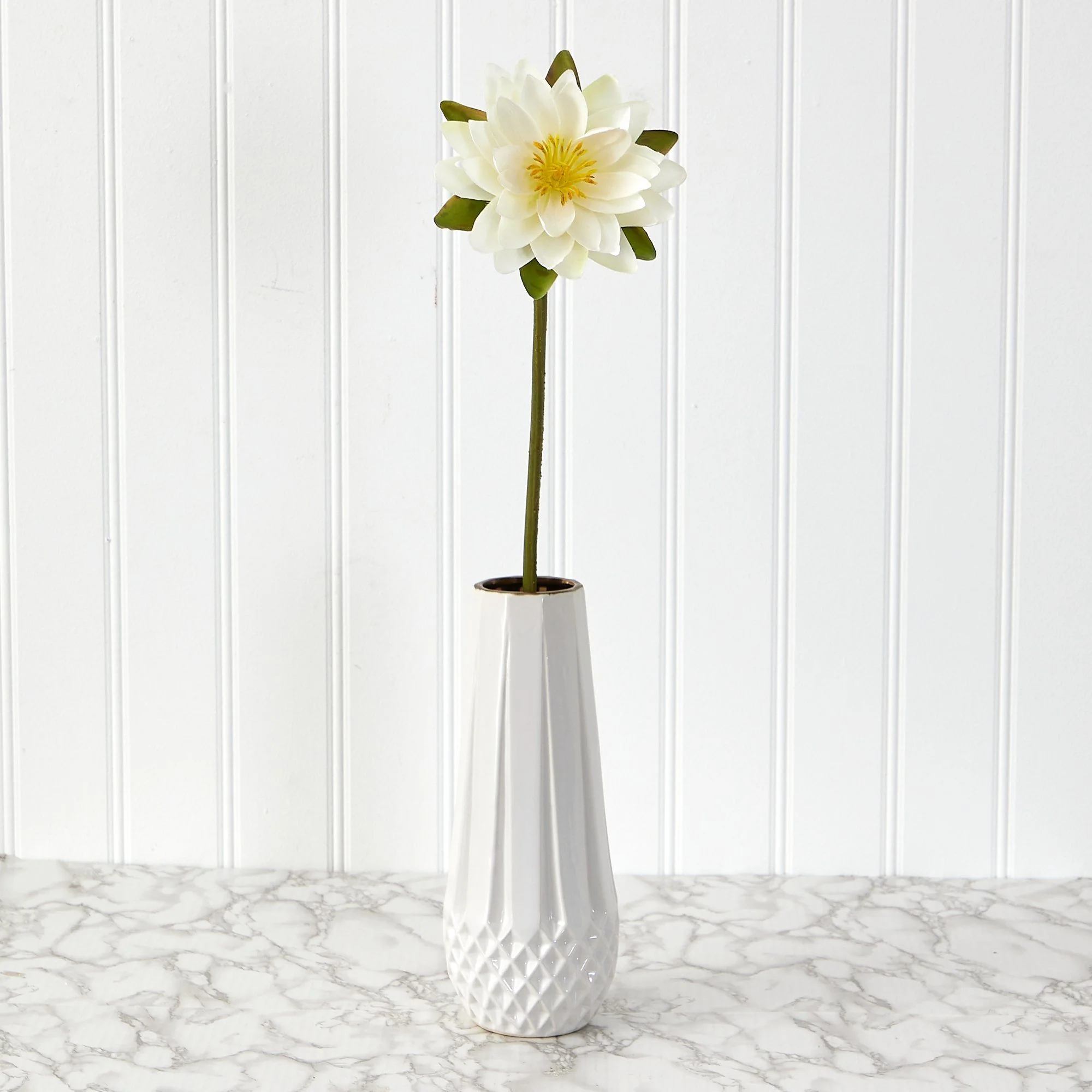 28” Lotus Artificial Flower (Set of 4) - Image 4