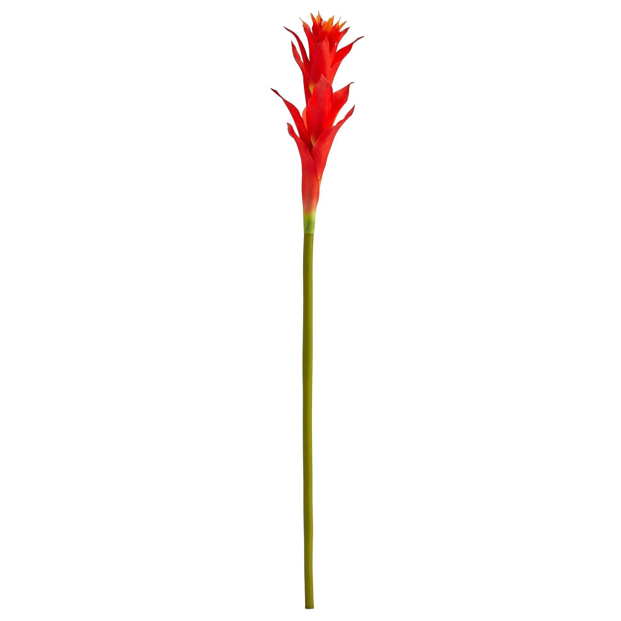 28” Mini Star Bromeliad Artificial Flower (Set of 6) - Image 6