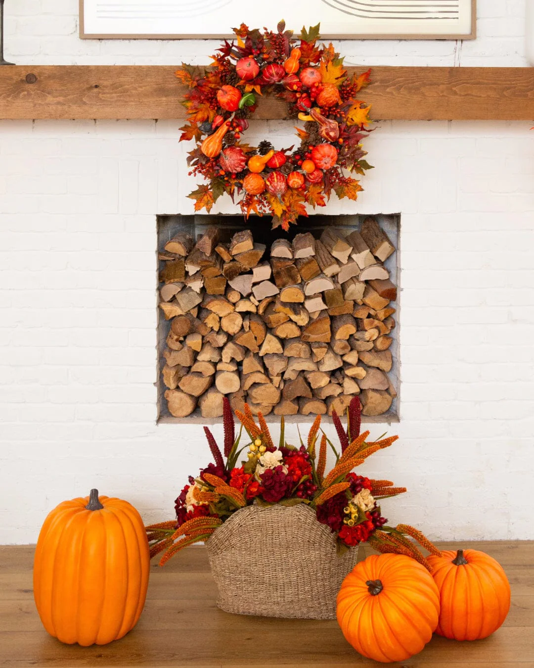 28" Harvest Wreath - Image 3