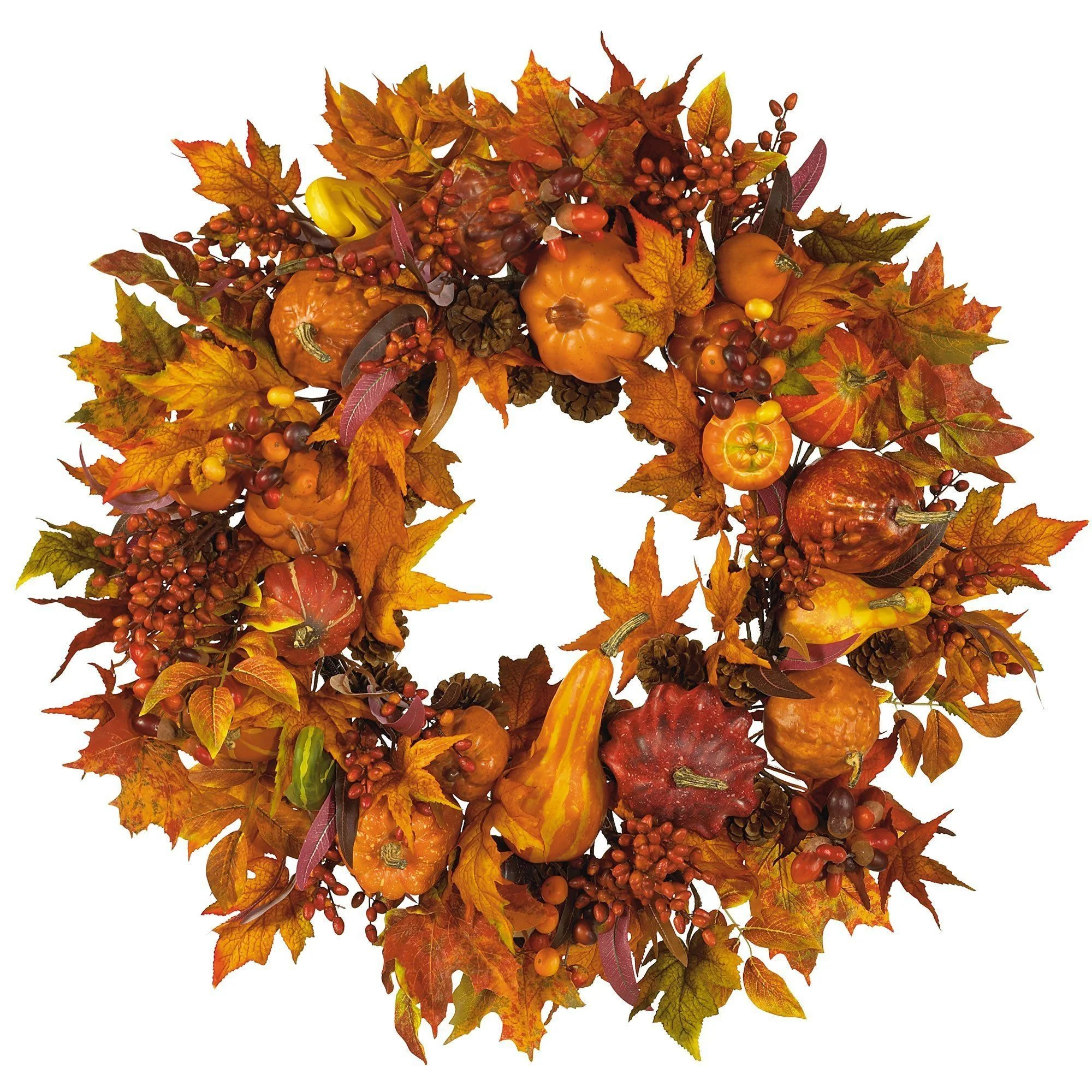 28" Harvest Wreath - Image 6