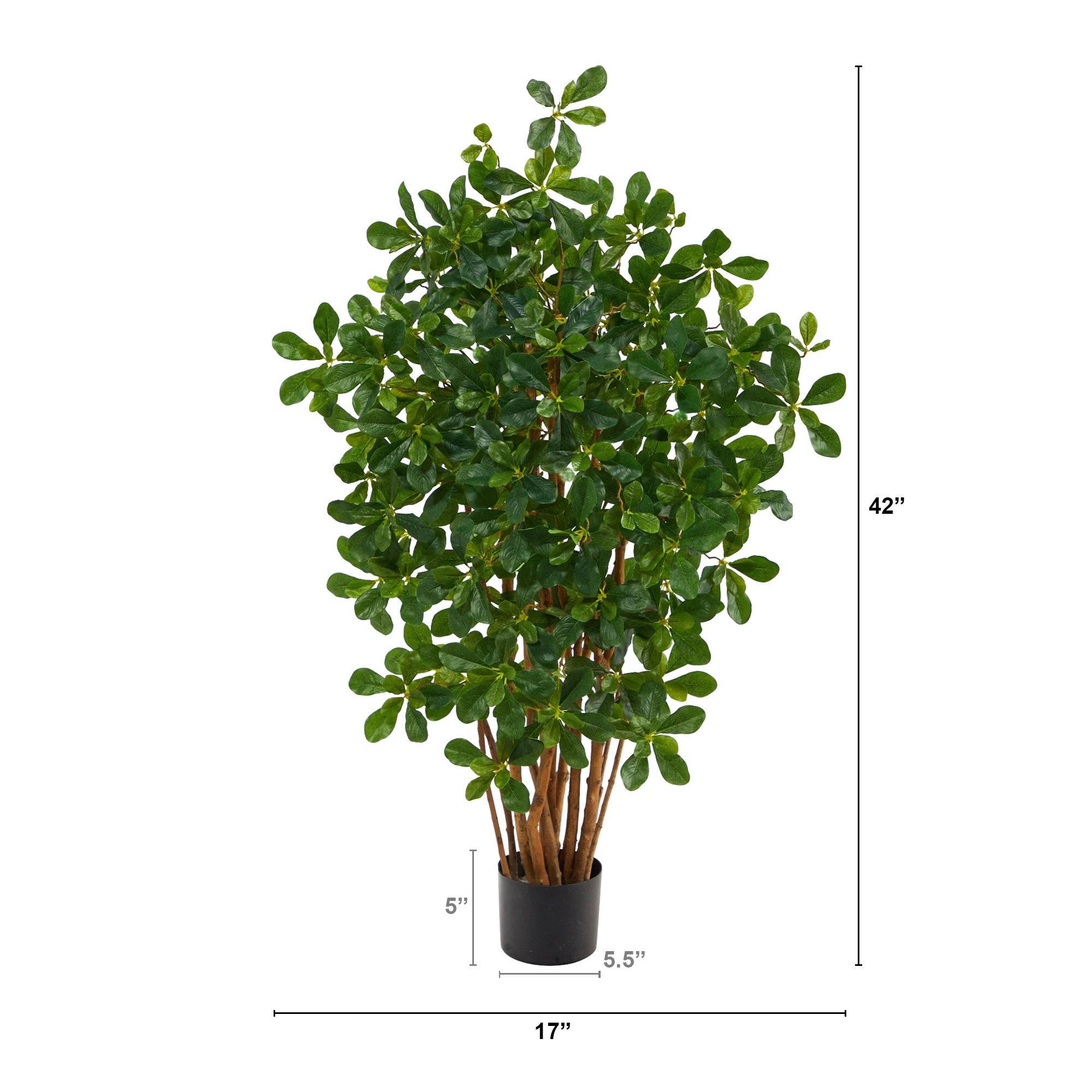 3.5’ Black Olive Artificial Tree - Image 2