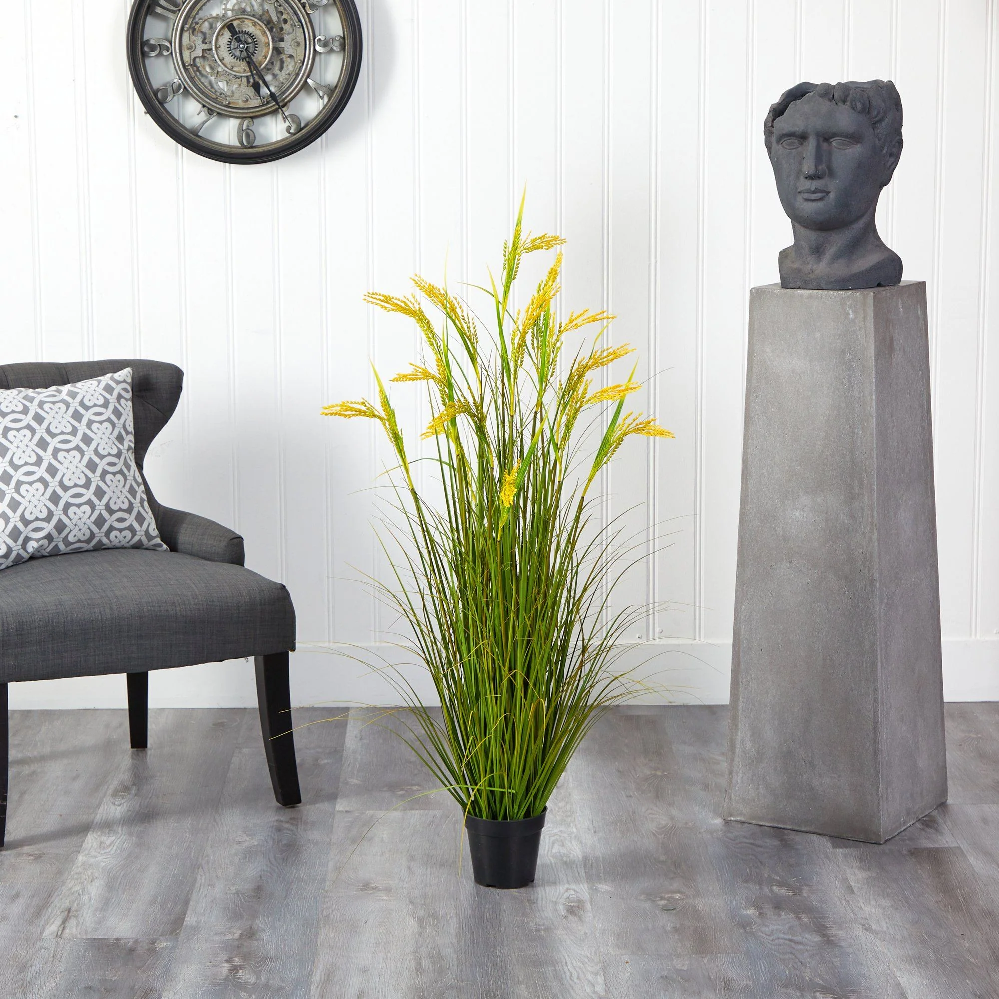 3.5’ Wheat Grain Artificial Plant - Image 3