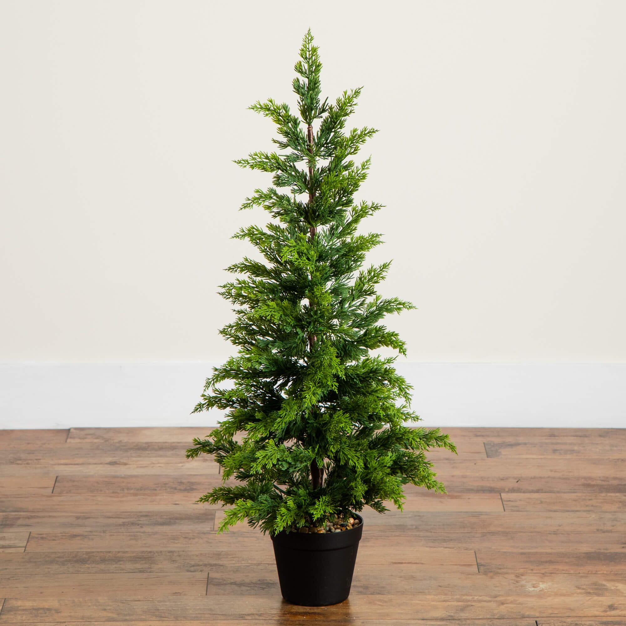 3' Artificial Cypress Topiary Christmas Tree - Image 6