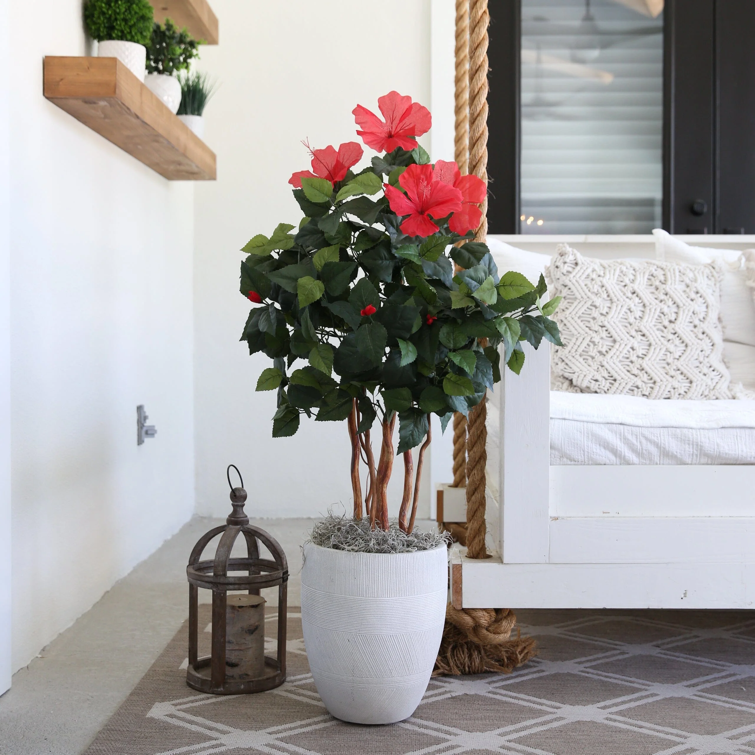 3’ Artificial Hibiscus Tree - Image 3