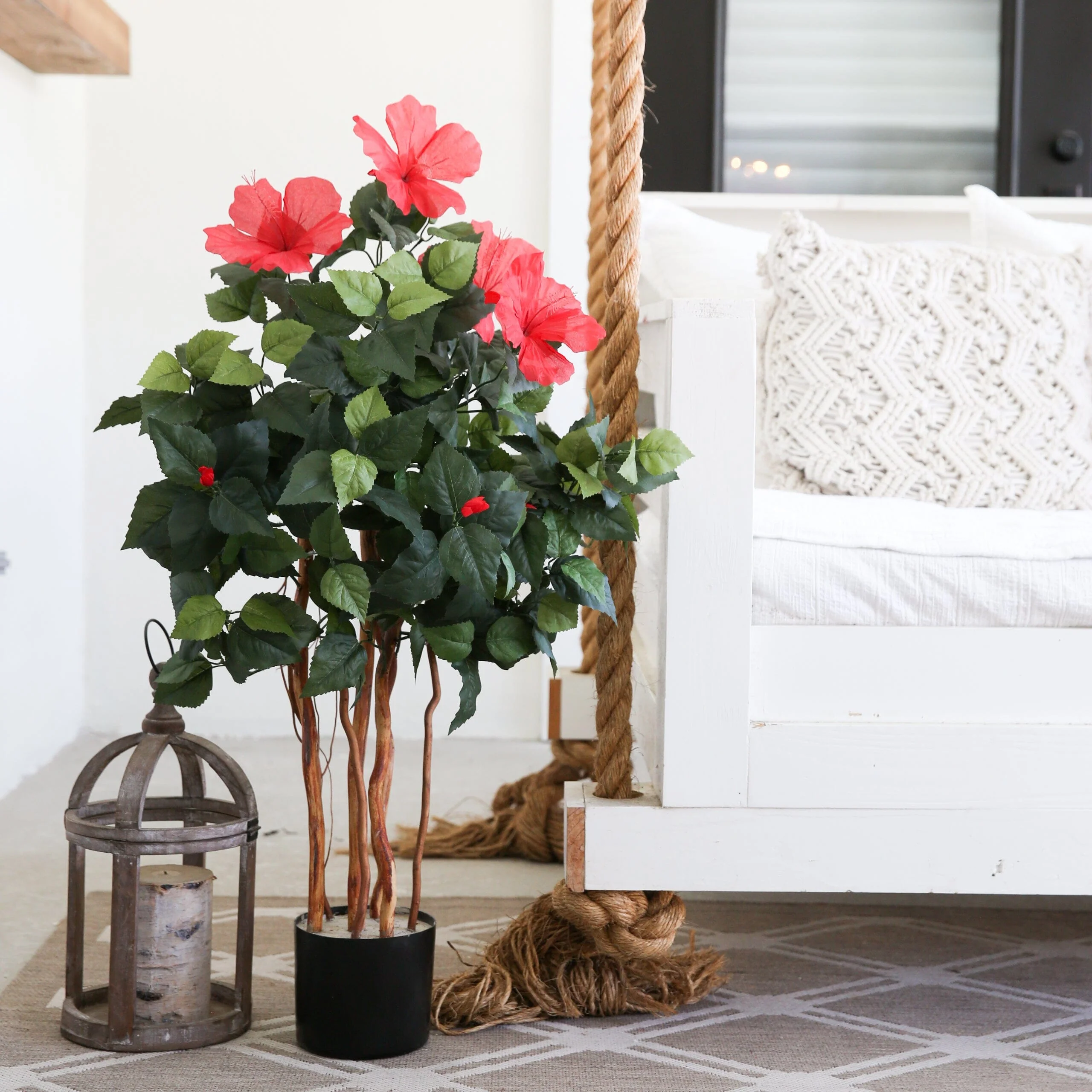 3’ Artificial Hibiscus Tree - Image 4