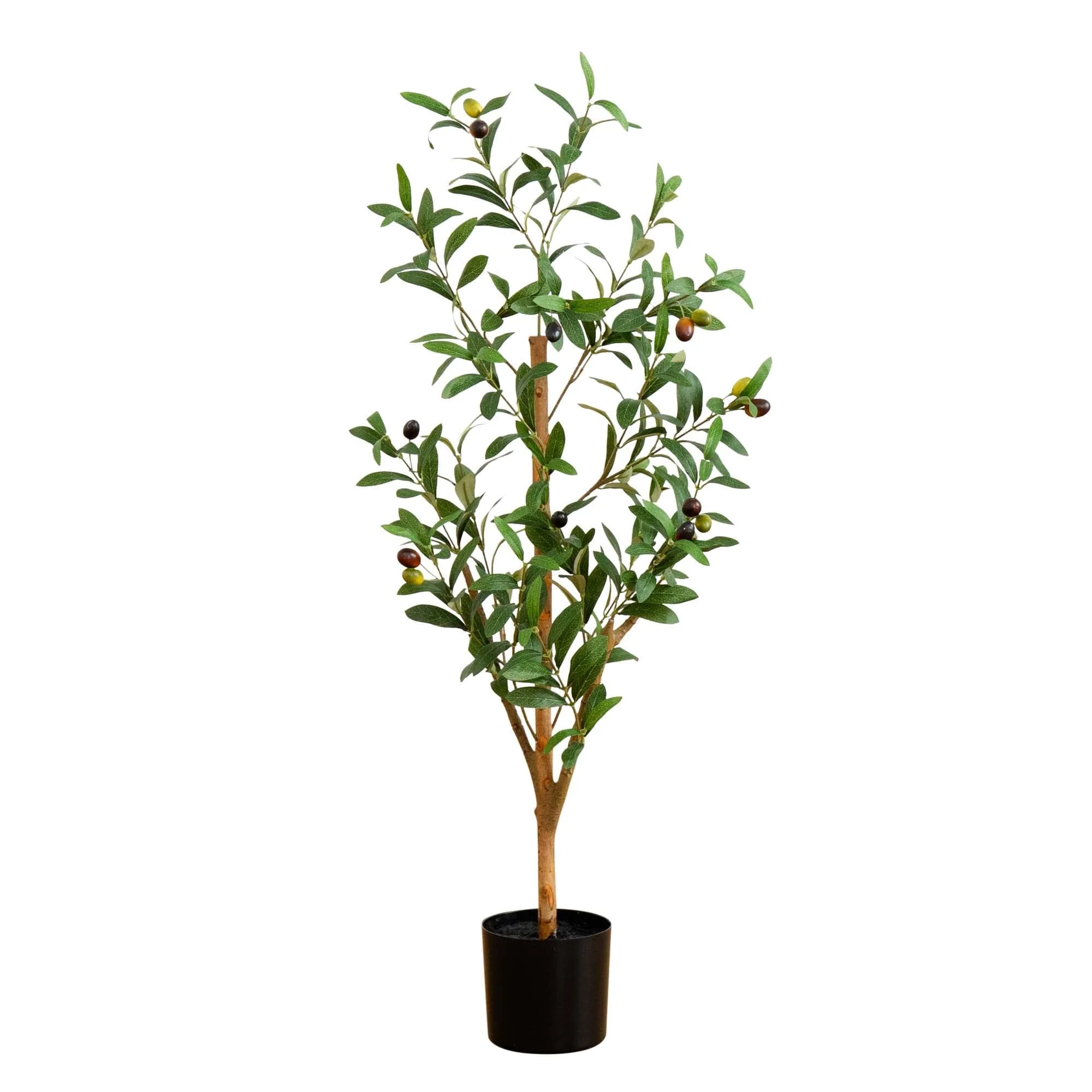 3’ Artificial Olive Tree with Natural Trunk - Image 6
