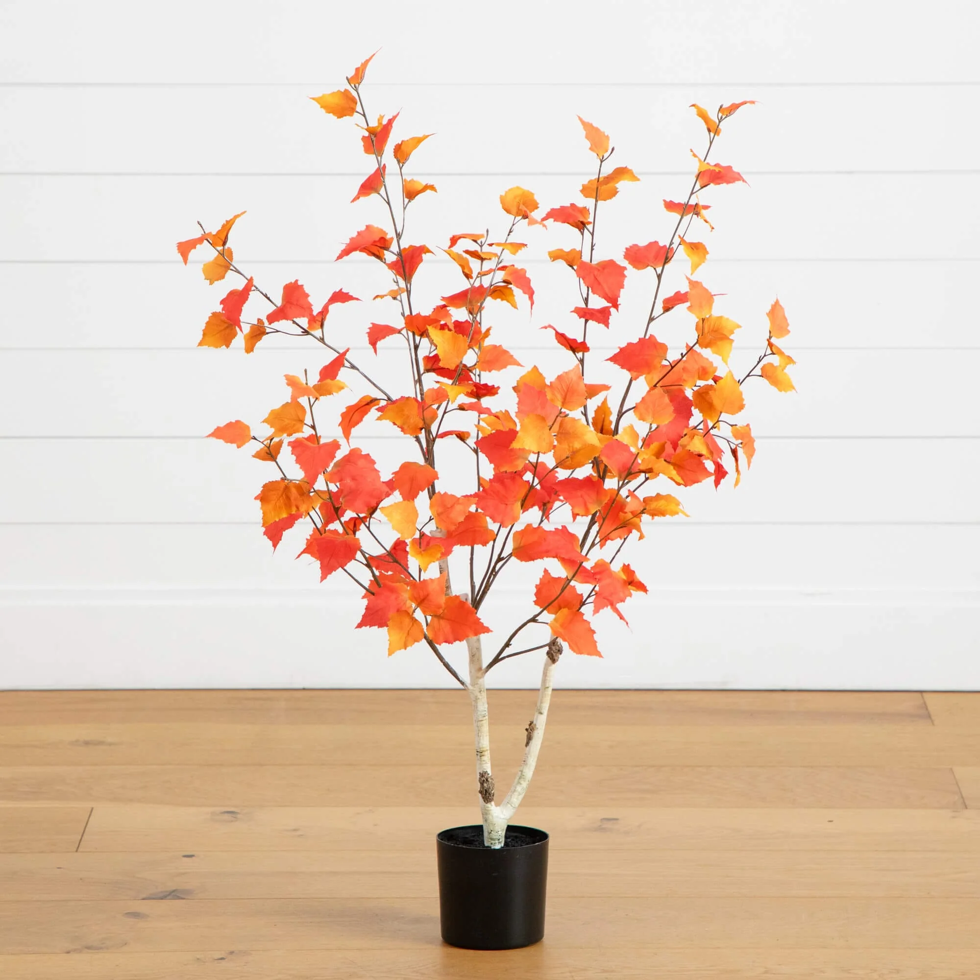 3' Autumn Birch Artificial Fall Tree - Image 3