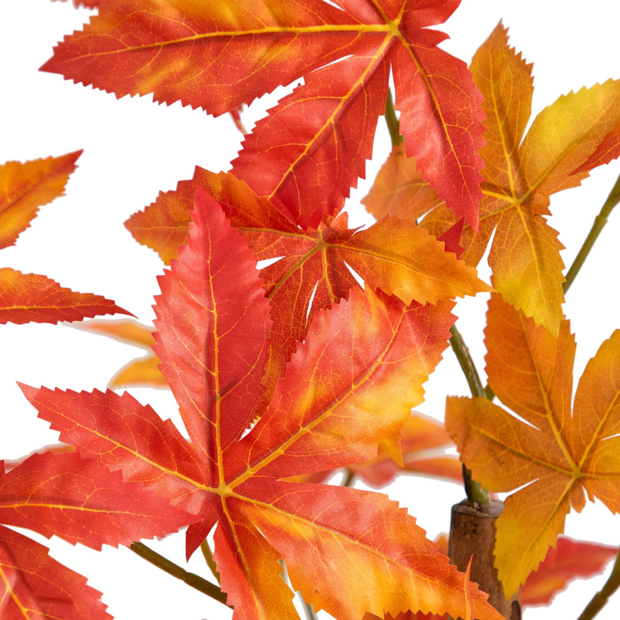 3’ Autumn Deluxe Maple Artificial Fall Tree - Image 2