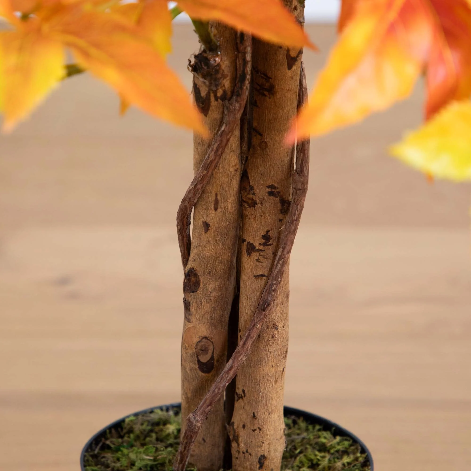 3’ Autumn Deluxe Maple Artificial Fall Tree - Image 4
