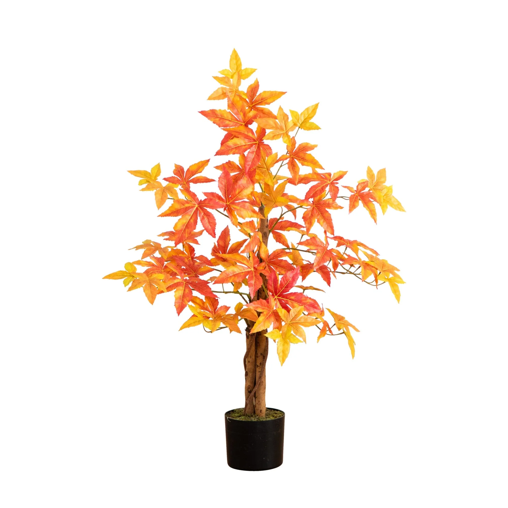 3’ Autumn Deluxe Maple Artificial Fall Tree - Image 6