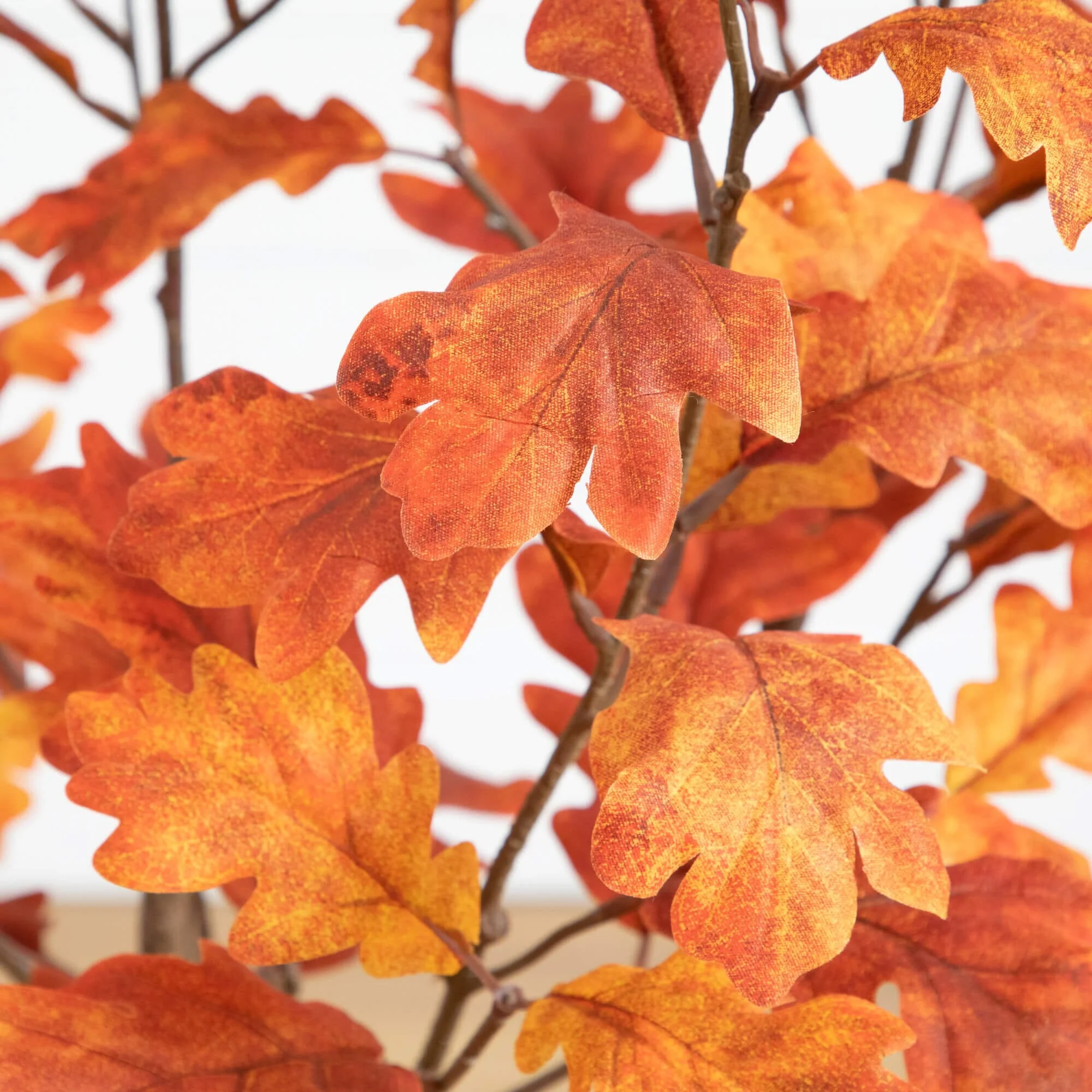 3' Autumn Oak Artificial Fall Tree - Image 2