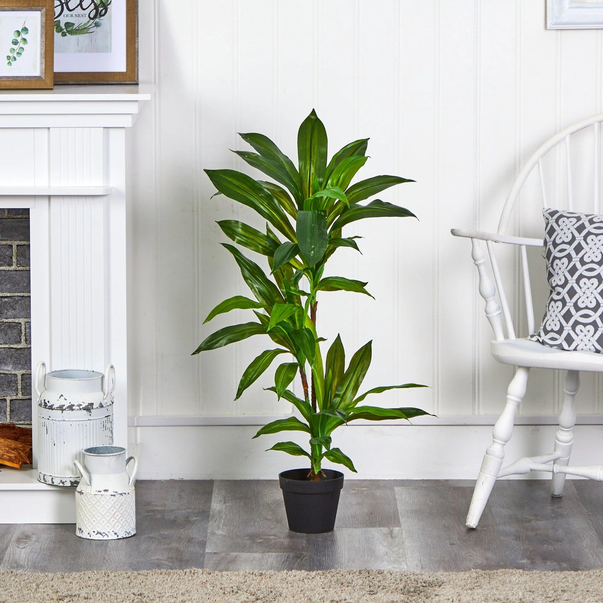 3' Dracaena Artificial Plant (Real Touch) - Image 4