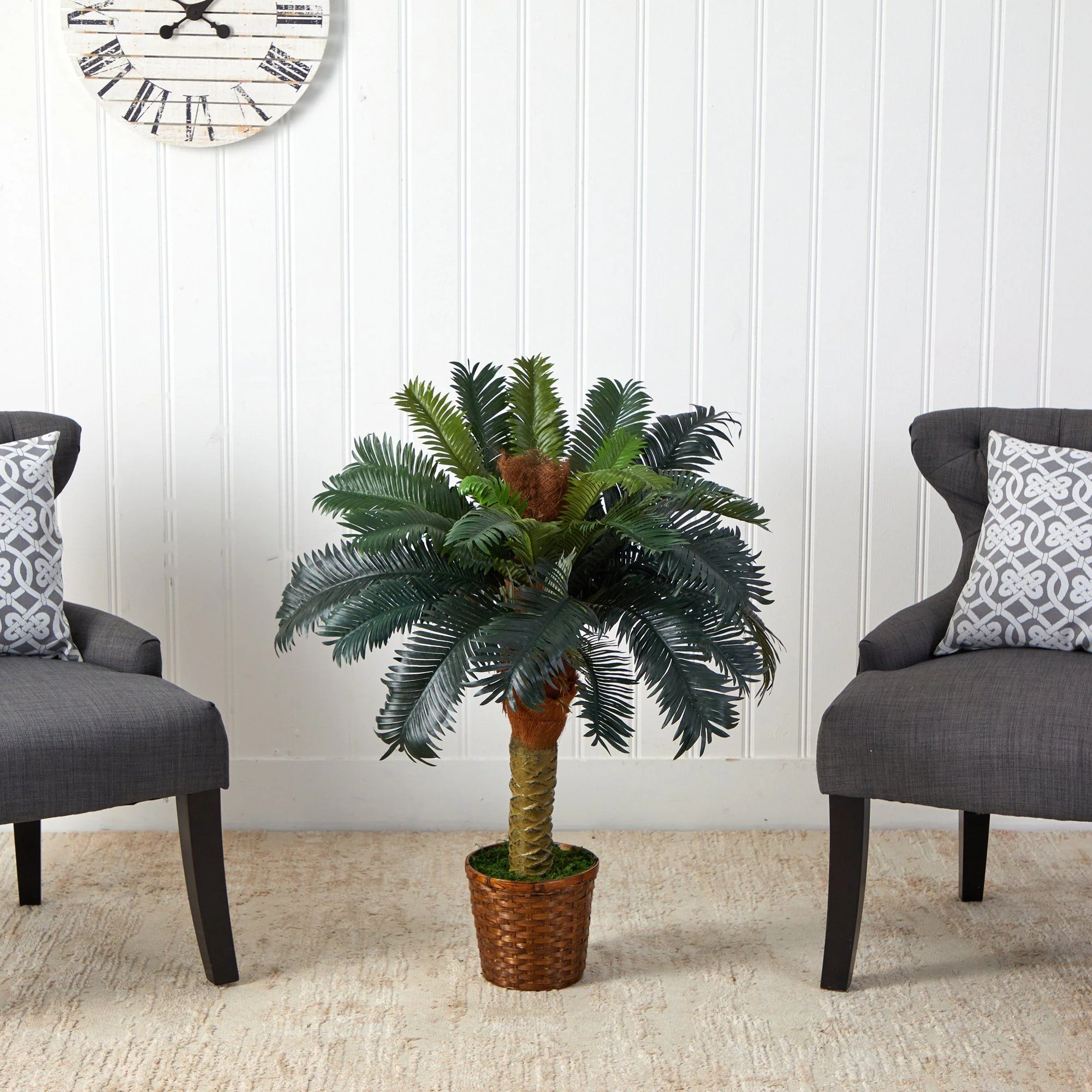 3’ Sago Palm Artificial Tree - Image 3