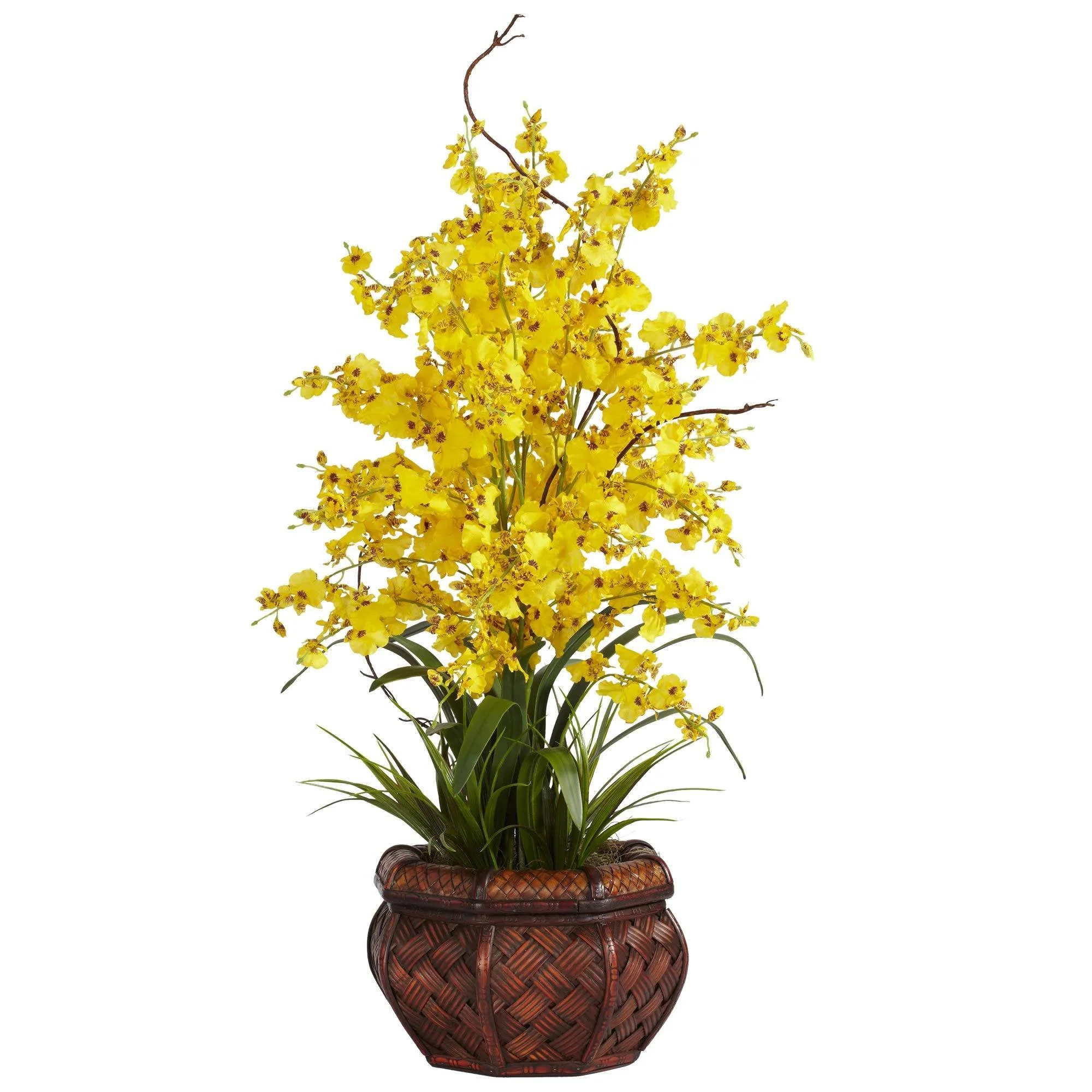 Dancing Lady Silk Flower Arrangement - Image 4