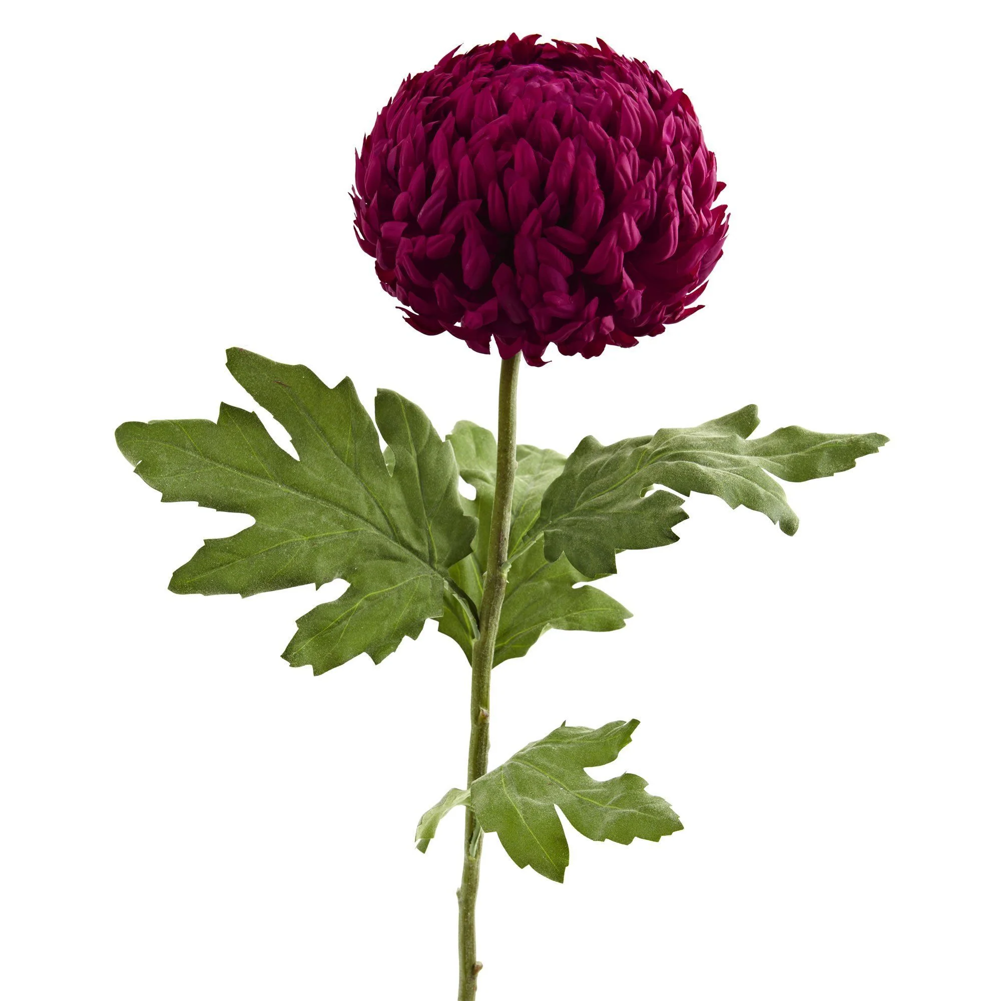 30” Mum Artificial Flower (Set of 2) - Image 2