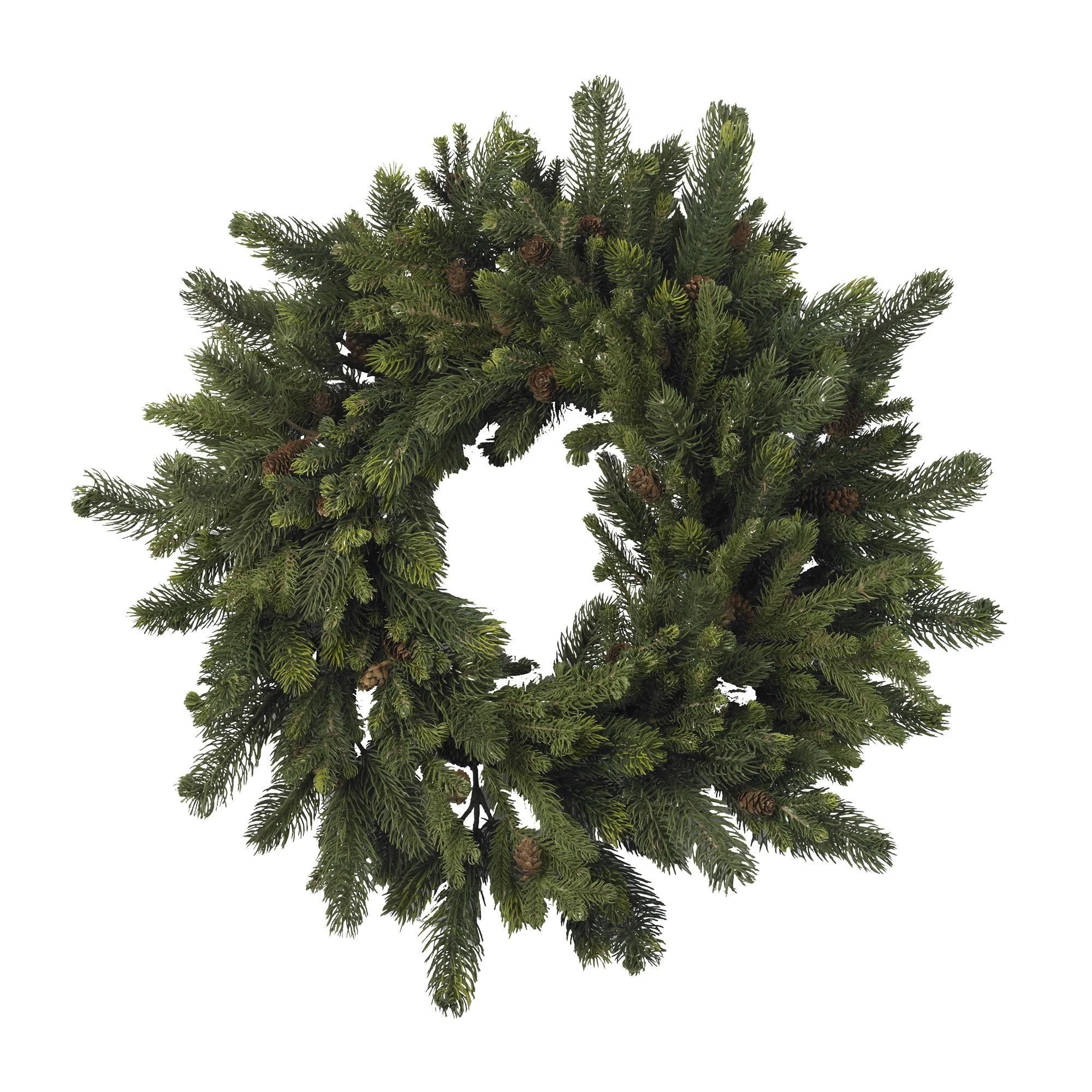 30” Pine & Pinecone Wreath - Image 3