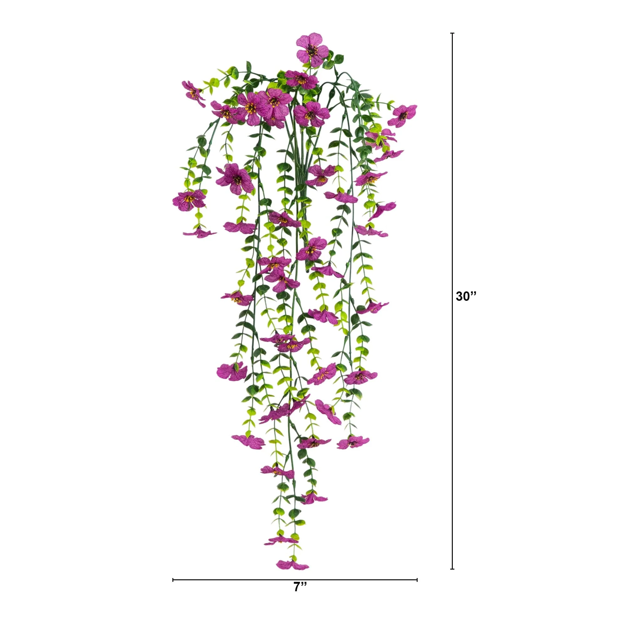 30" UV Resistant Artificial Daisy Hanging Plant (Indoor/Outdoor) - Set of 6 - Image 64