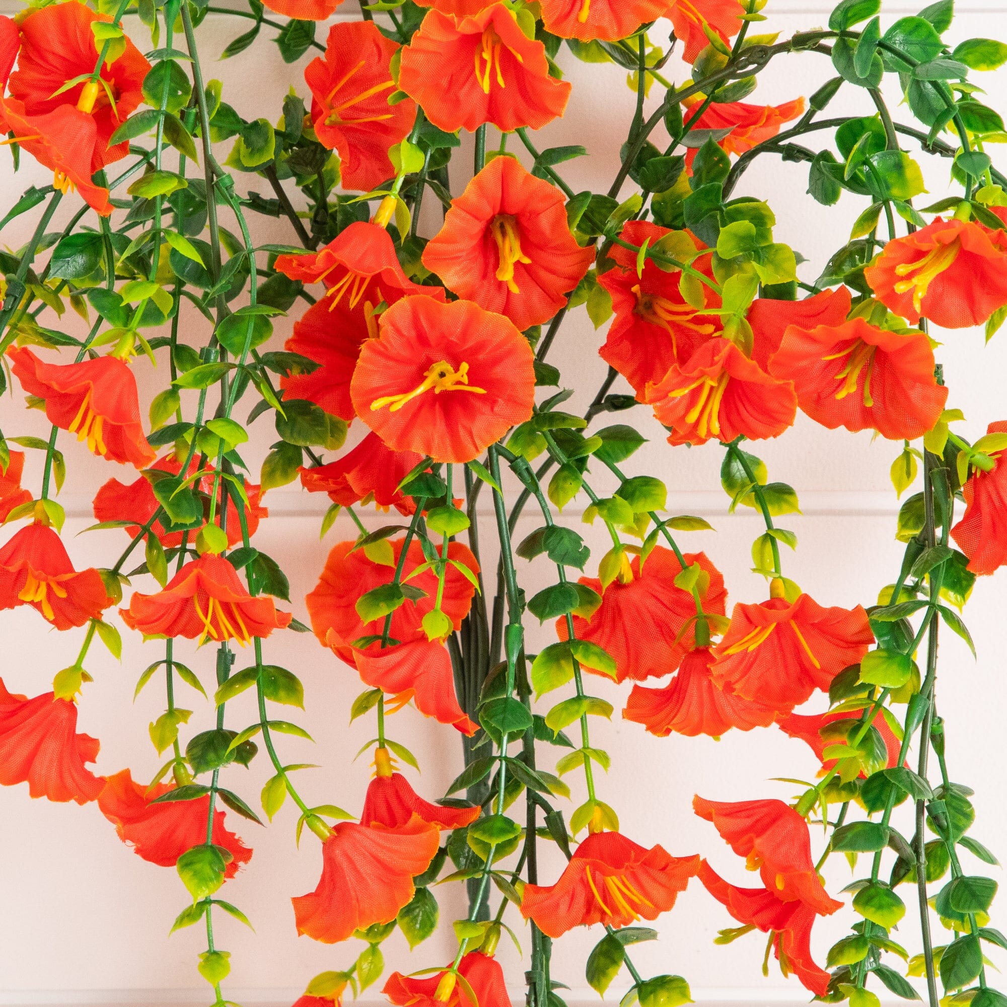 30" UV Resistant Artificial Morning Glory Hanging Plant (Indoor/Outdoor) - Set of 6 - Image 42