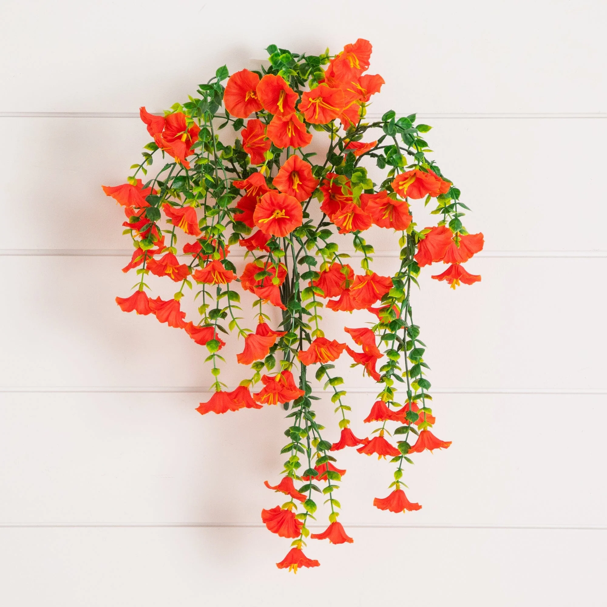 30" UV Resistant Artificial Morning Glory Hanging Plant (Indoor/Outdoor) - Set of 6 - Image 50