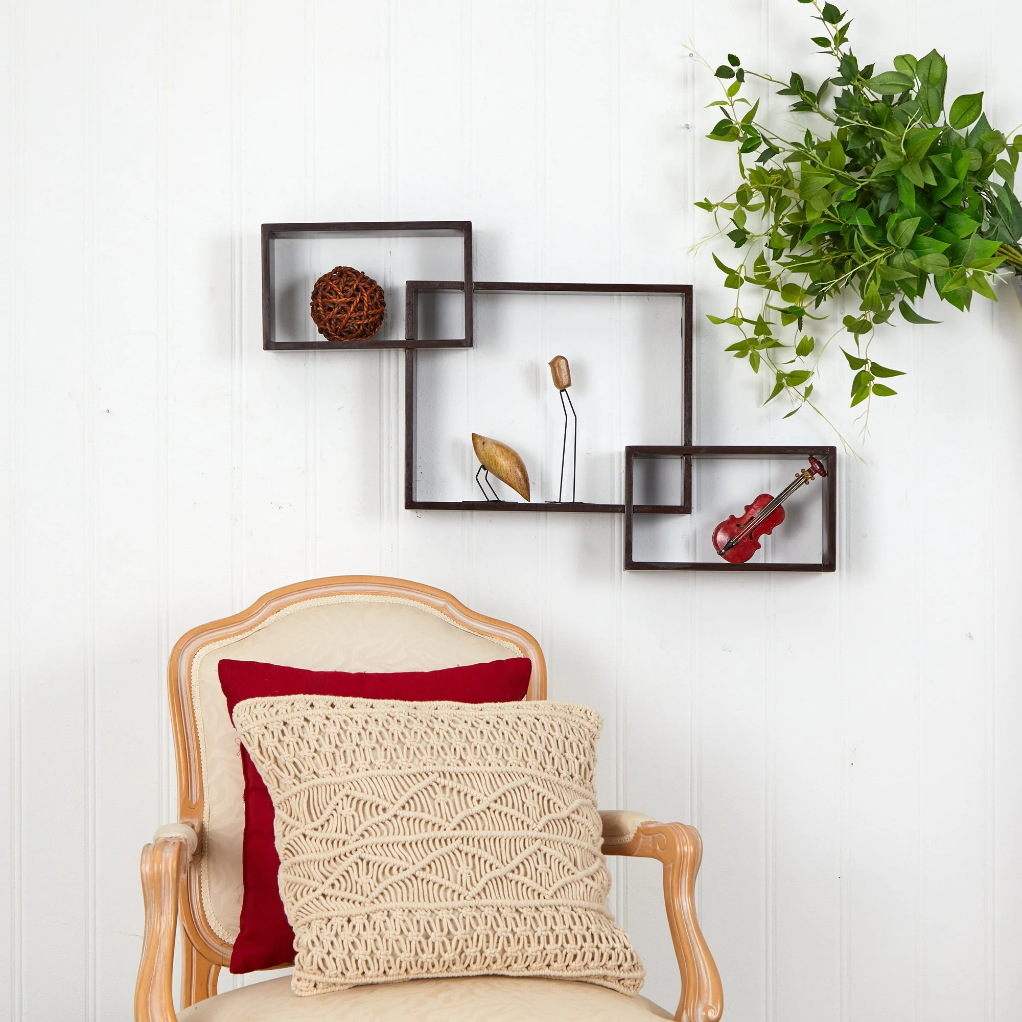 31” Floating Boxes Wall Shelves - Image 4