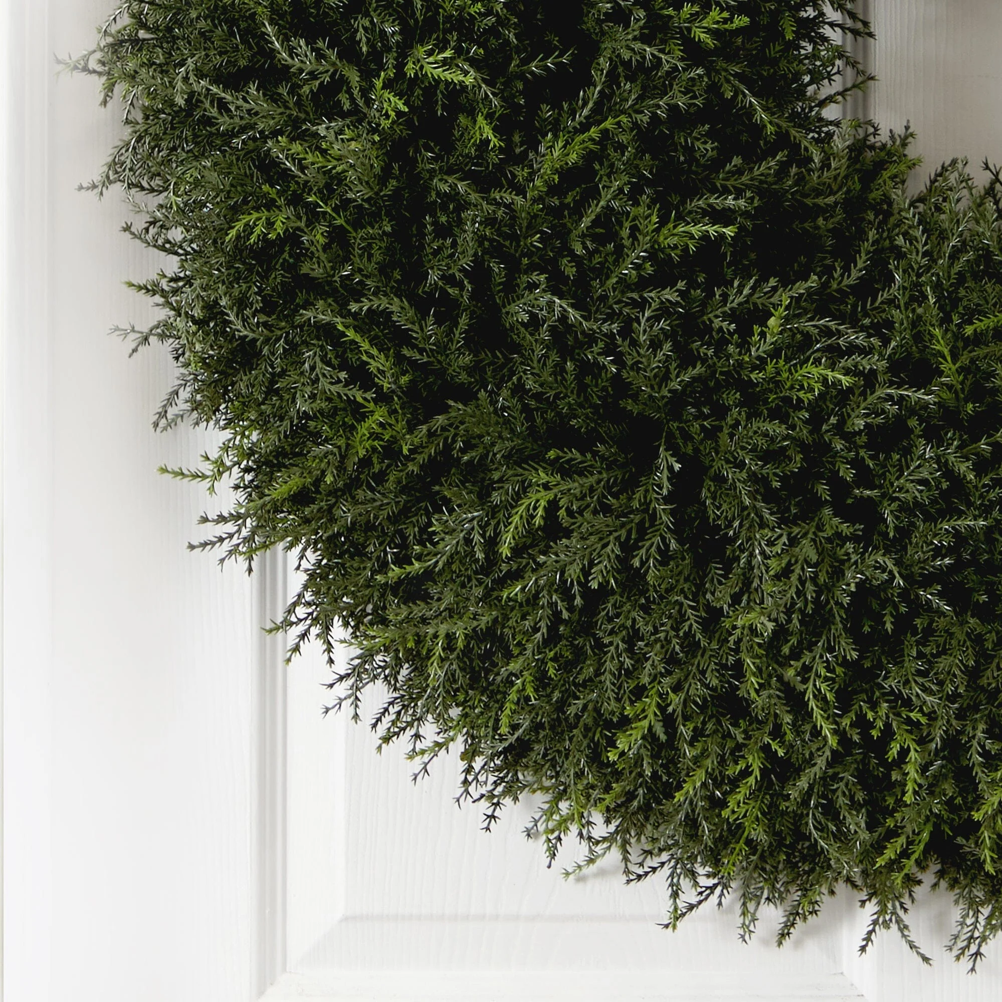 32” Giant Cedar Artificial Wreath - Image 2