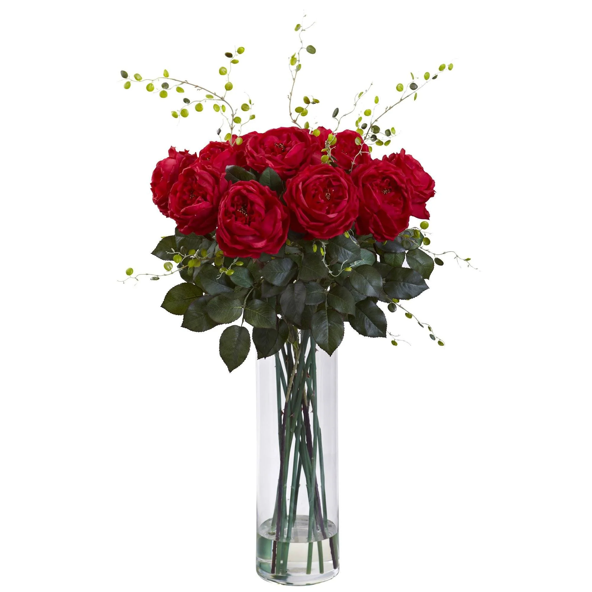 Giant Fancy Rose & Willow Arrangement - Image 2