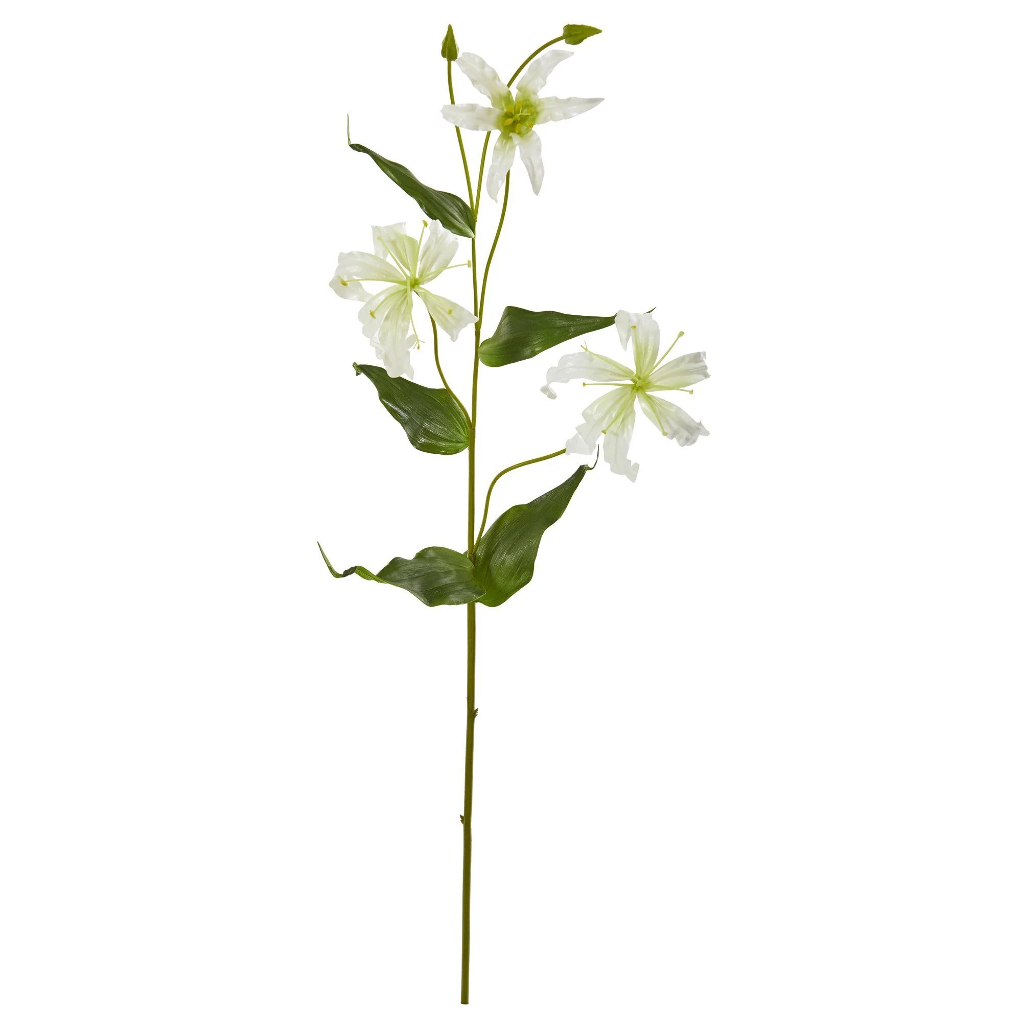 33” Gloria Lily Artificial Flower (Set of 4) - Image 2