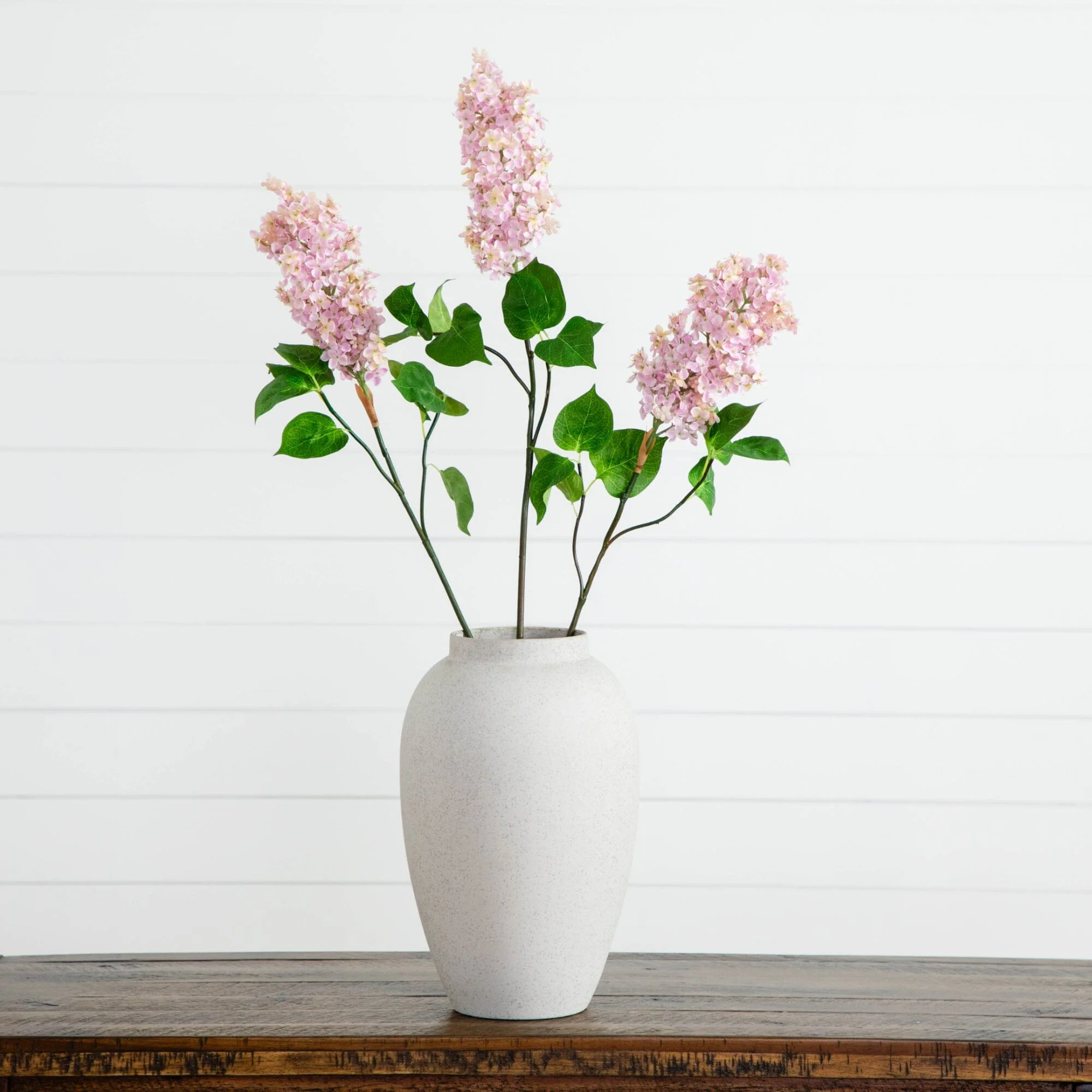 36" Artificial Lilac Flower Stems - Set of 3 - Image 3