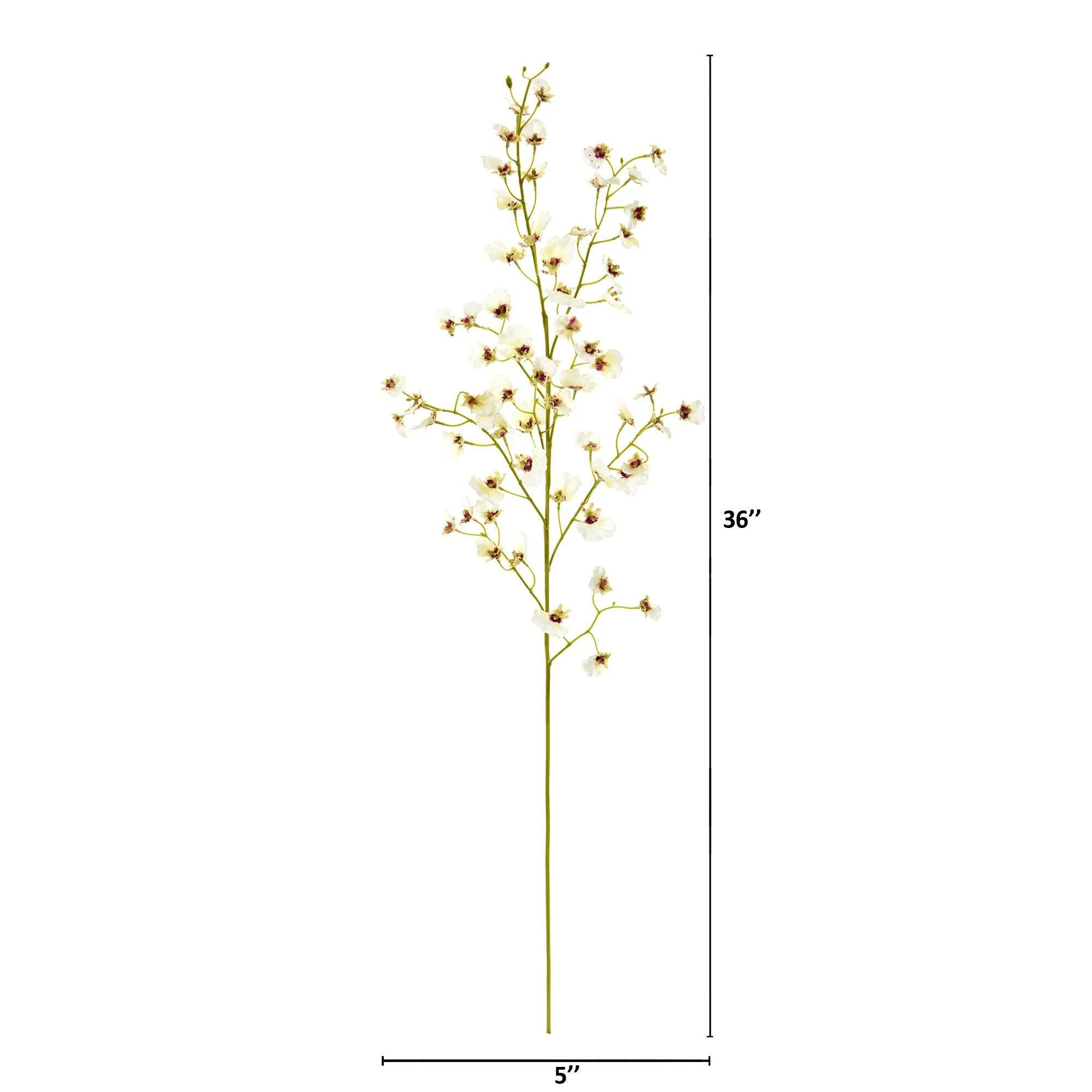 36” Oncidium Artificial Flower (Set of 4) - Image 2
