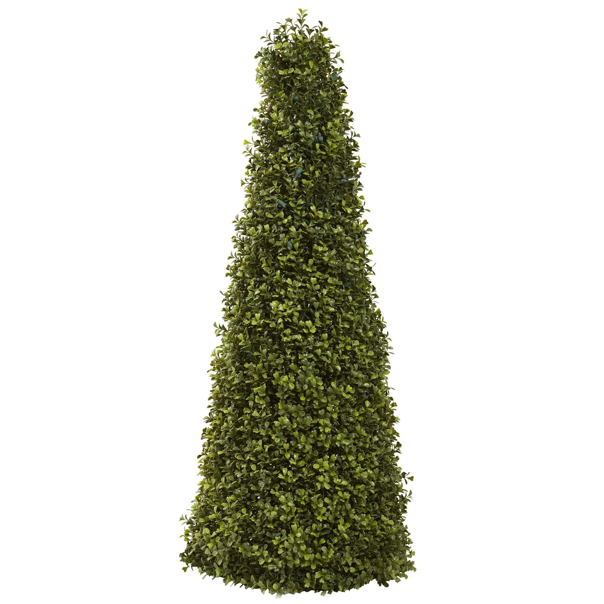 39” Boxwood Cone w/Lights - Image 3