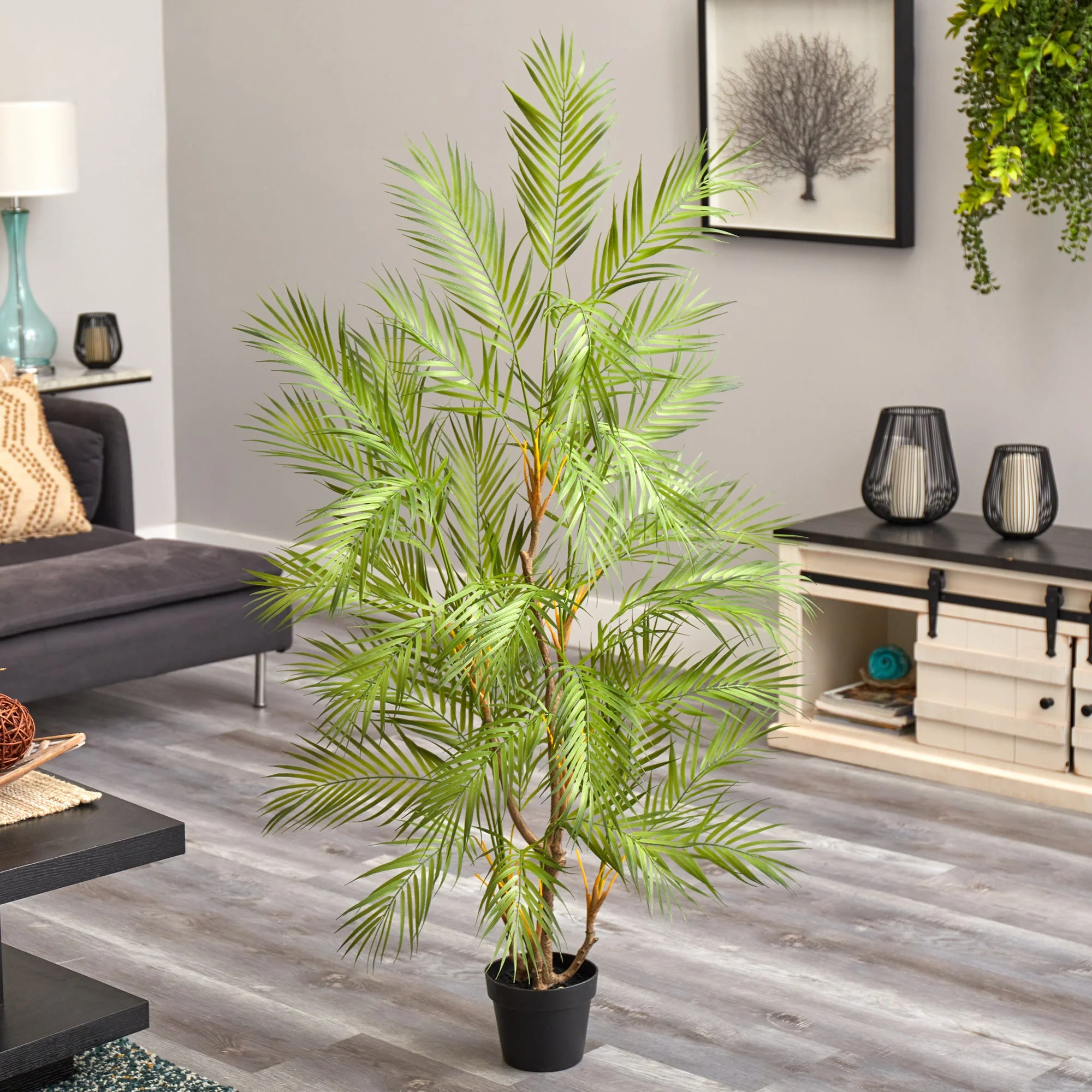 4.5’ Areca Artificial Palm Tree - Image 3