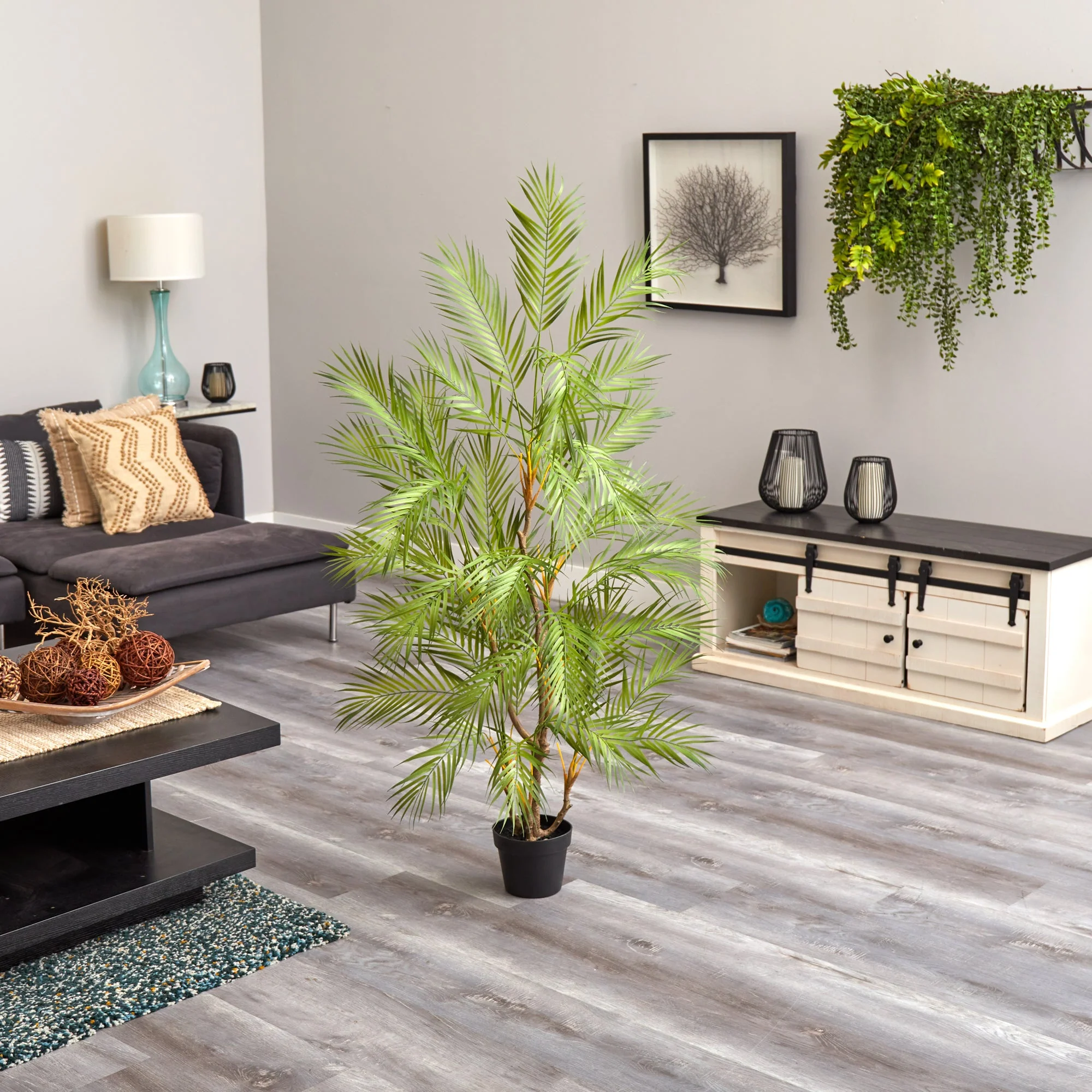 4.5’ Areca Artificial Palm Tree - Image 4
