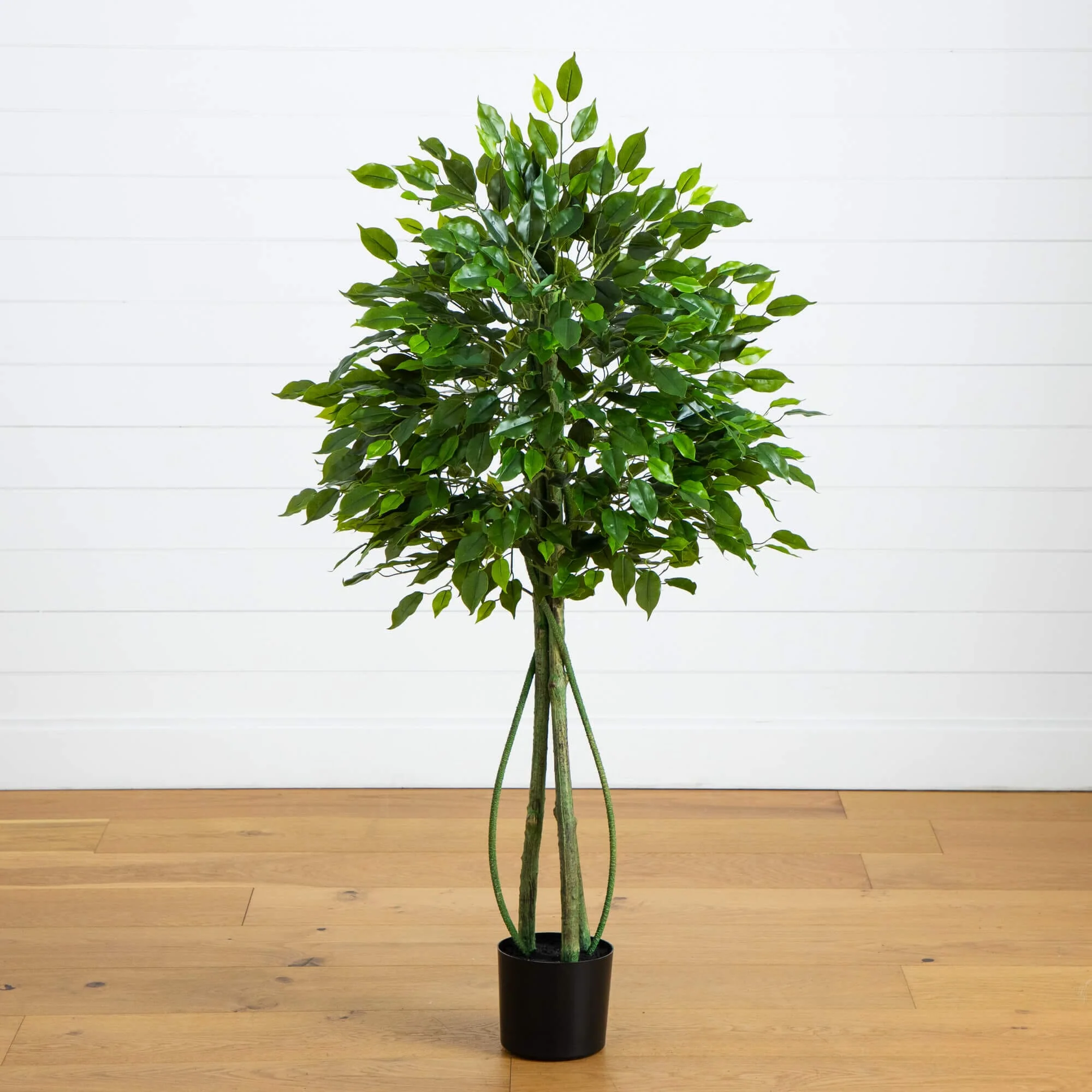4.5-ft UV Resistant Artificial Ficus Tree (Indoor/Outdoor) - Image 3