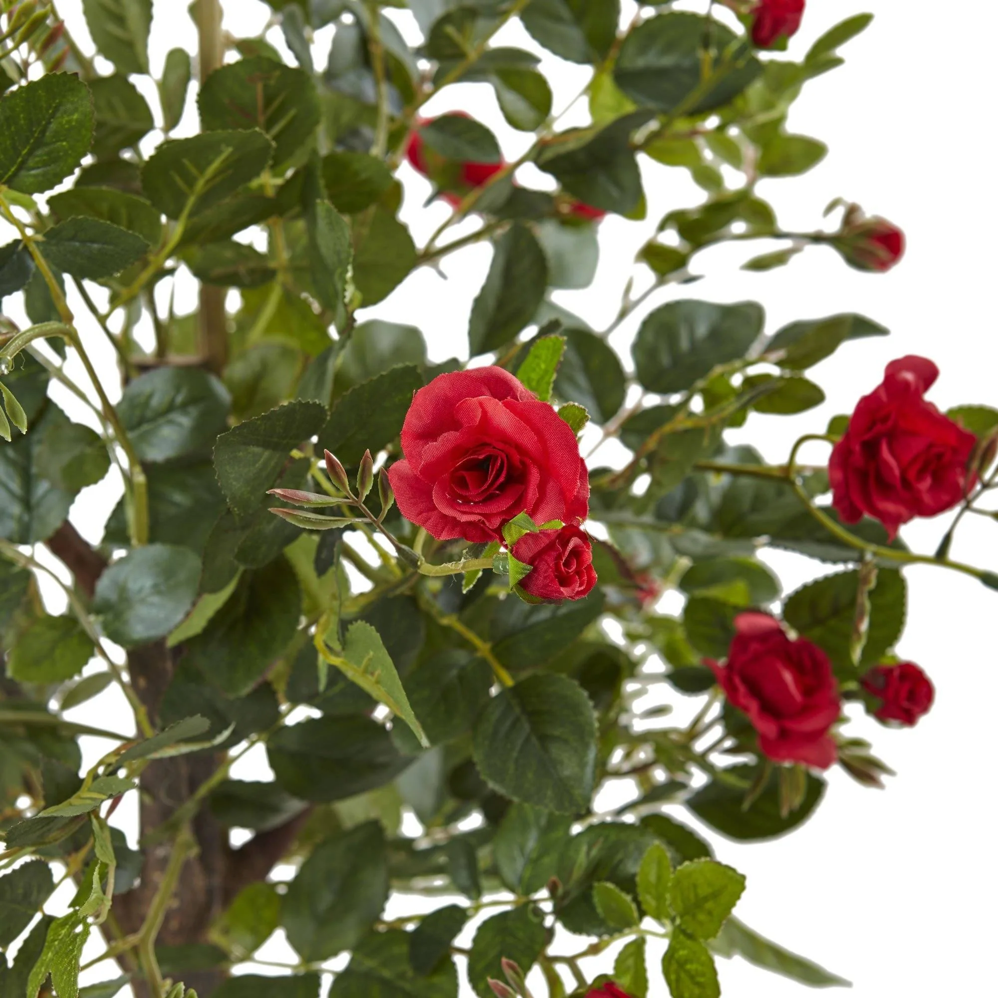 Rose Topiary with Farmhouse Planter - Image 2