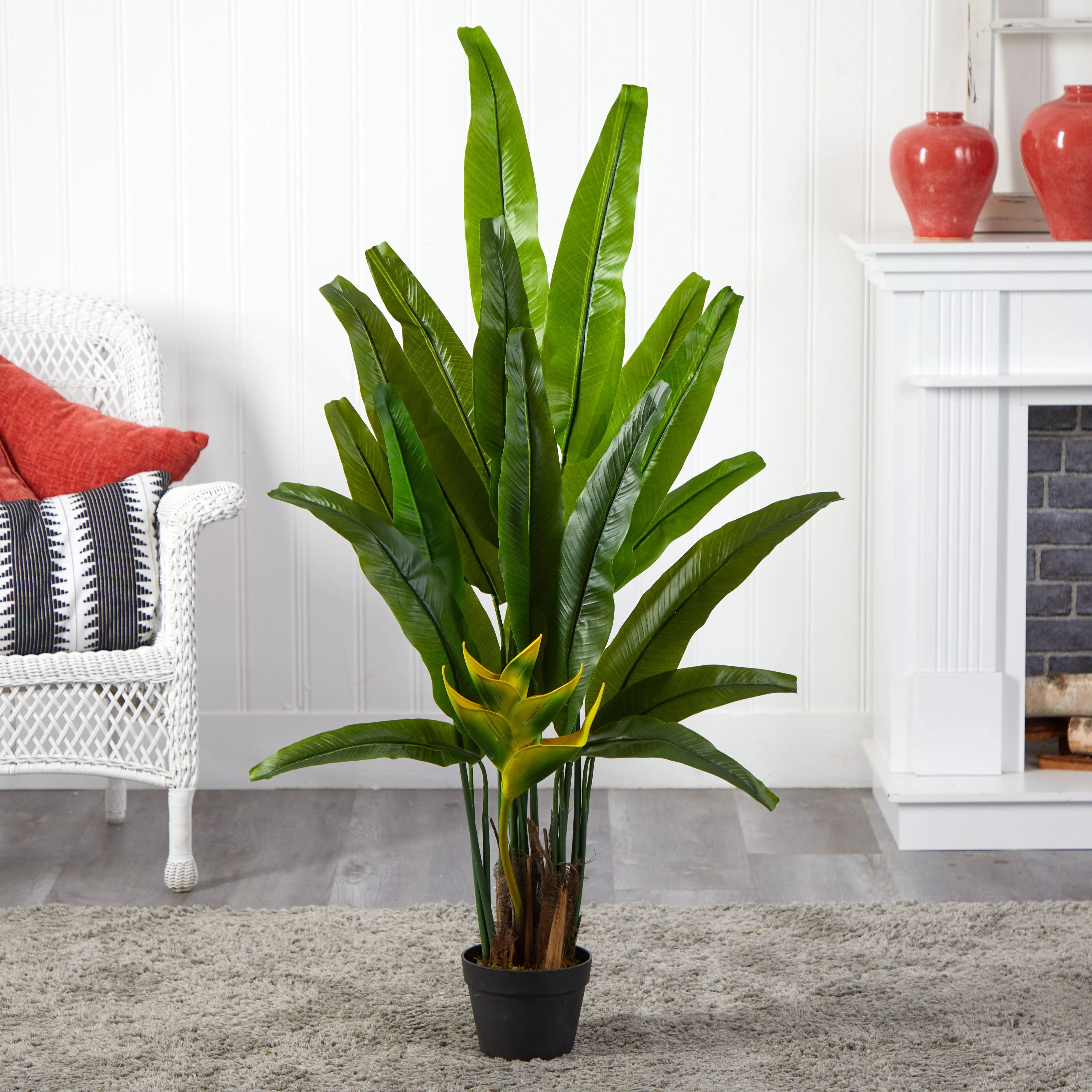 4.5’ Traveler's Palm Artificial Tree - Image 6