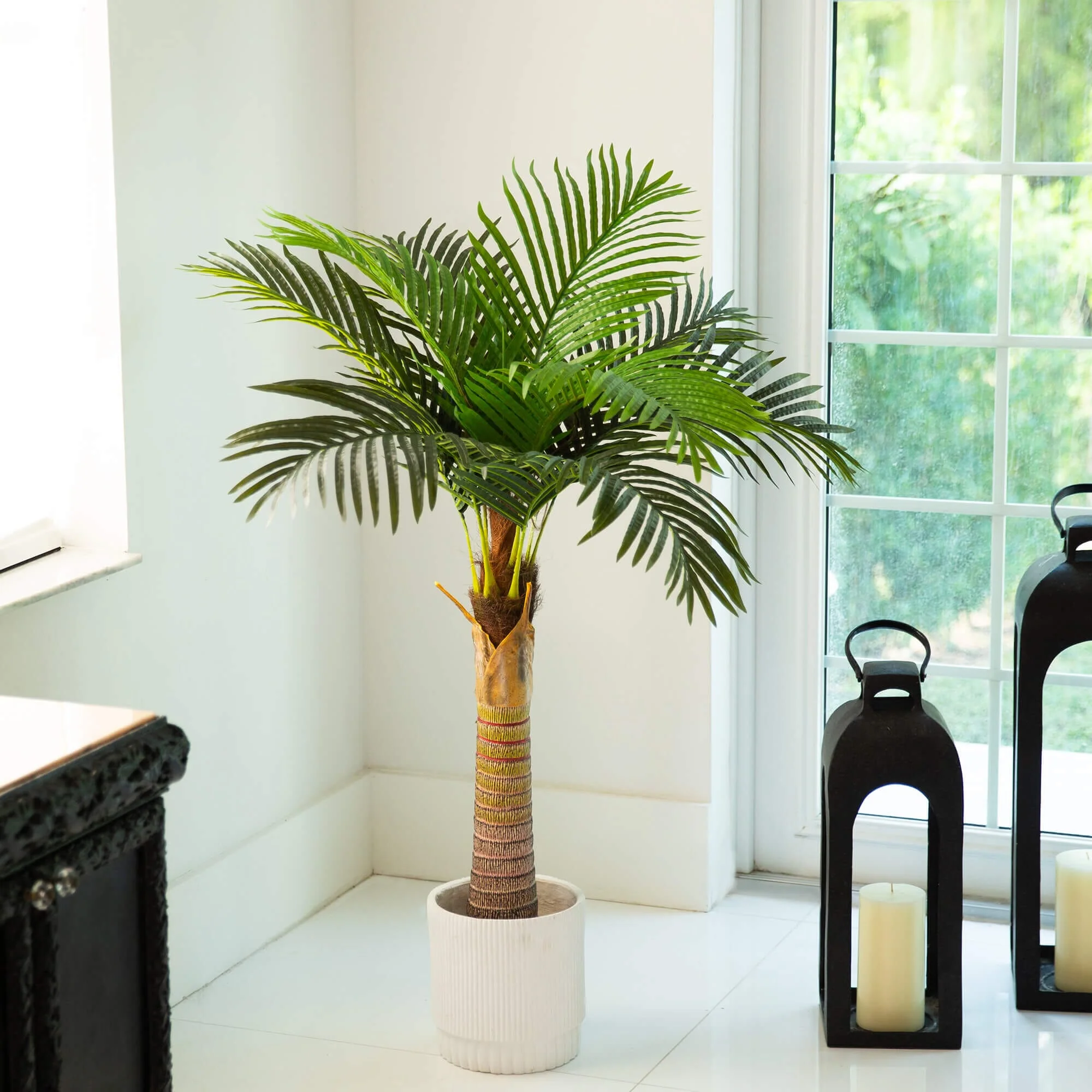 4' Artificial Coconut Palm Tree - Image 3