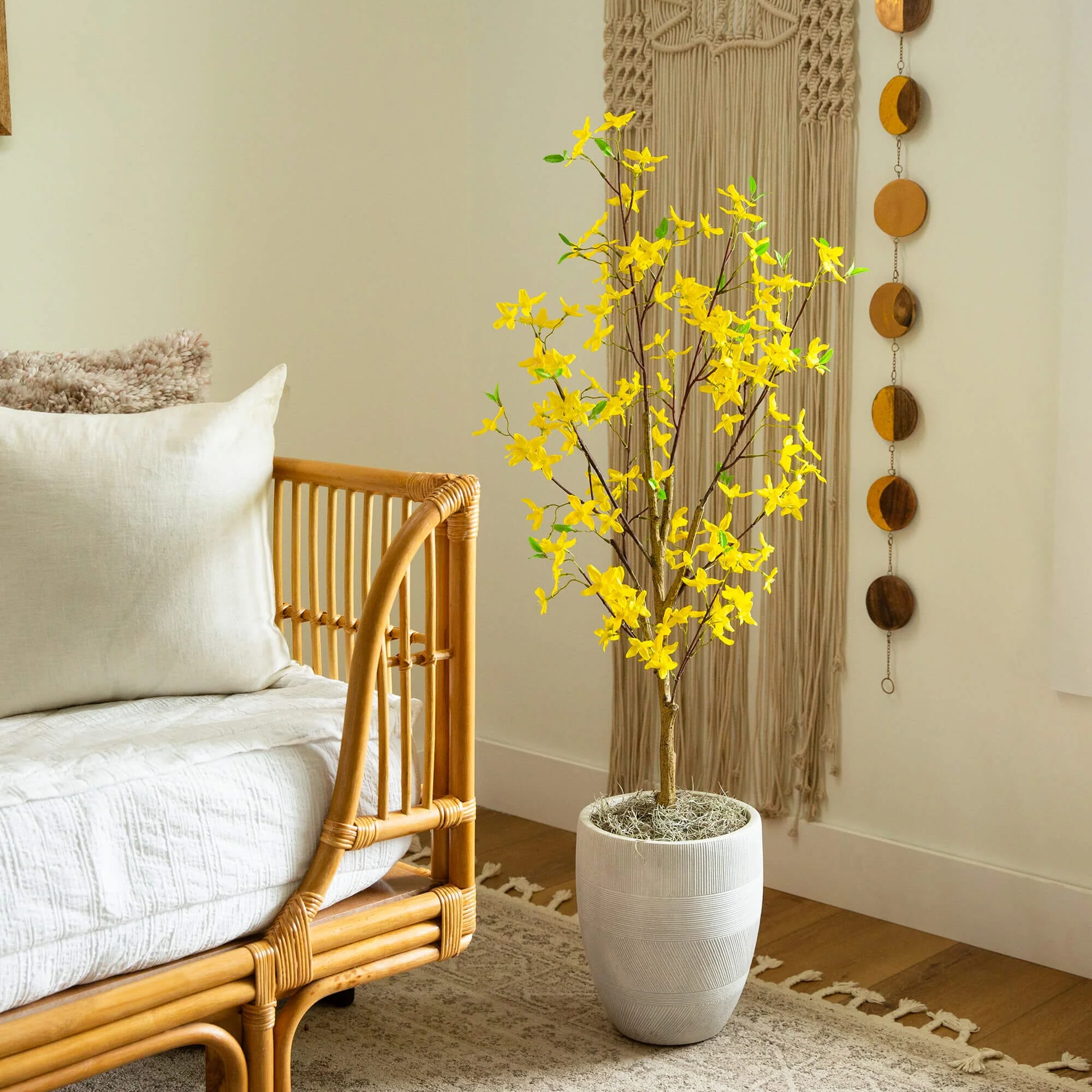 4' Artificial Forsythia Tree - Image 4