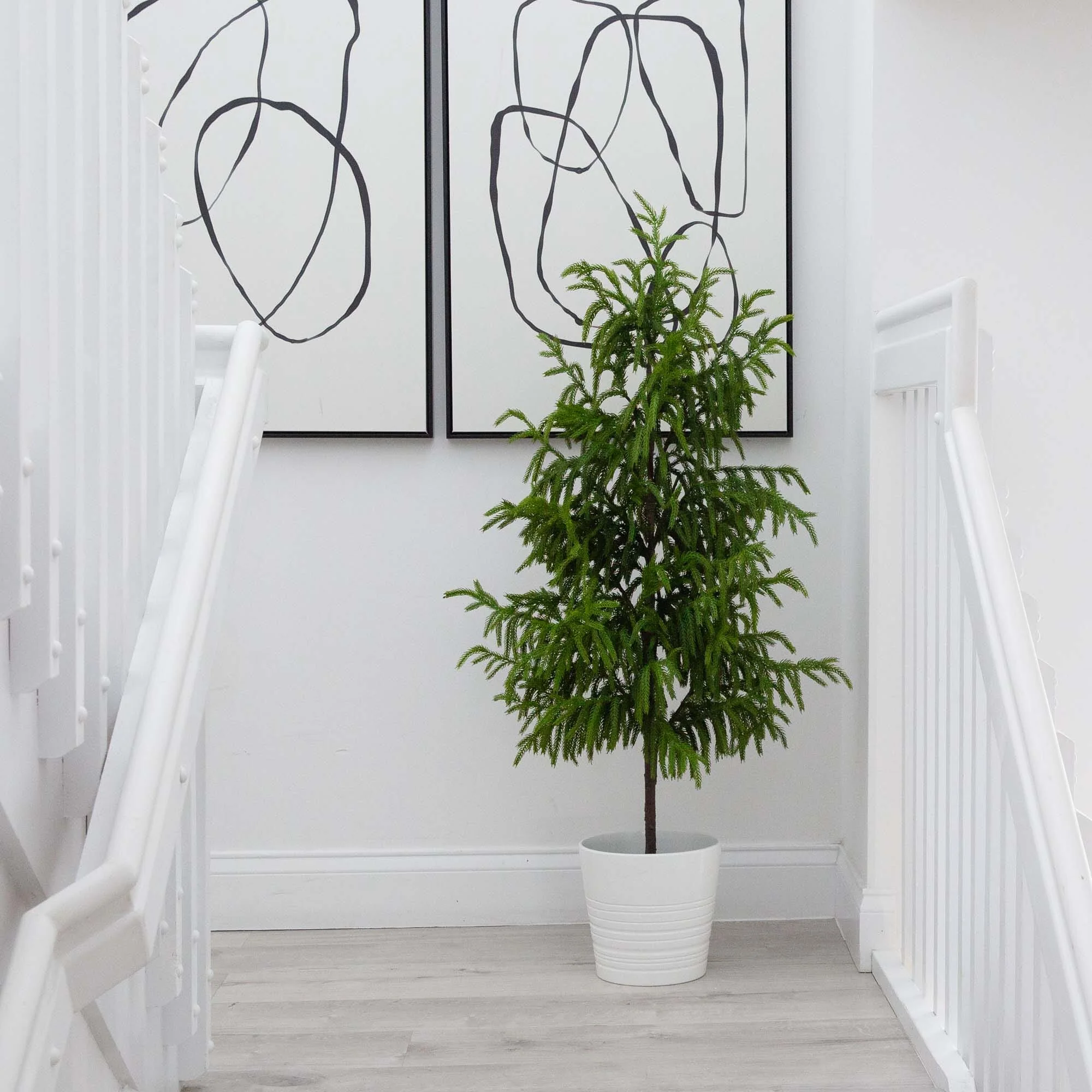 4' Artificial Norfolk Pine Tree - Image 5