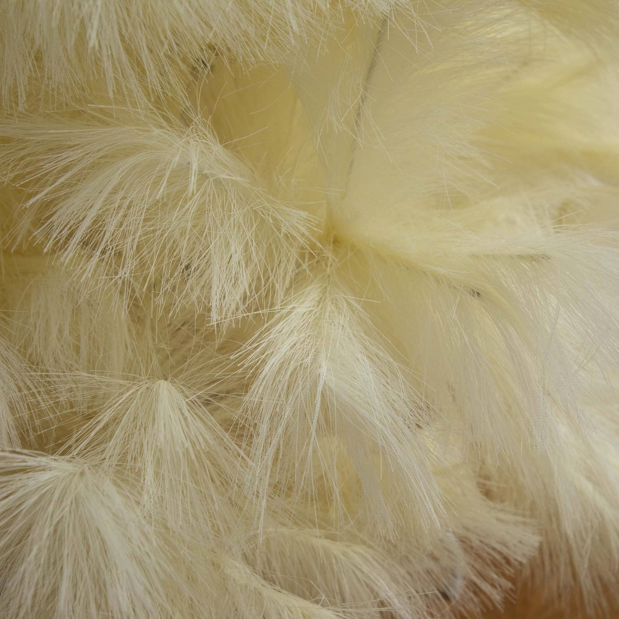 4’ Artificial Off-White Pampas Grass Christmas Tree - Image 2
